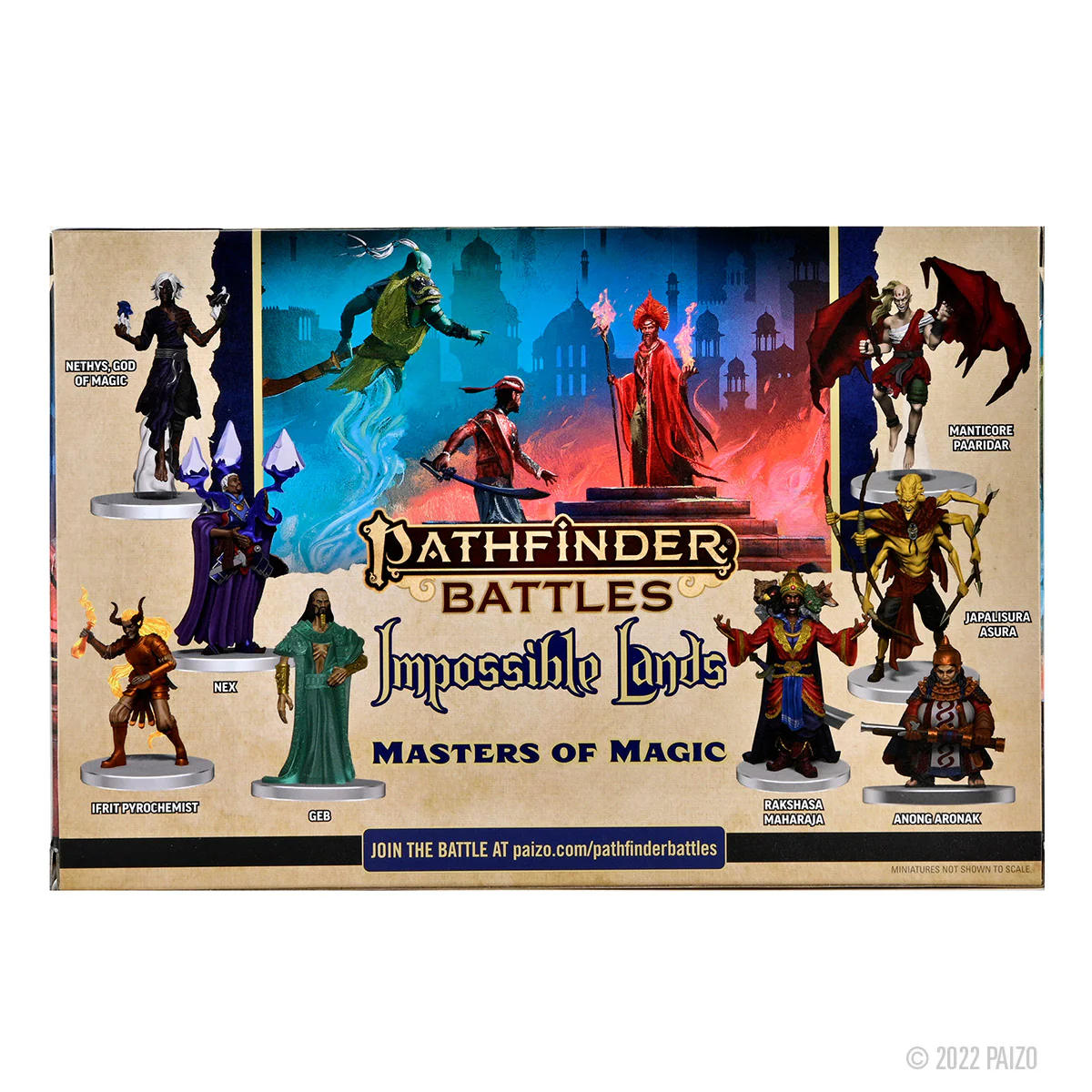 Pathfinder Battles: Impossible Lands - Masters of Magic Boxed Set - Image 3