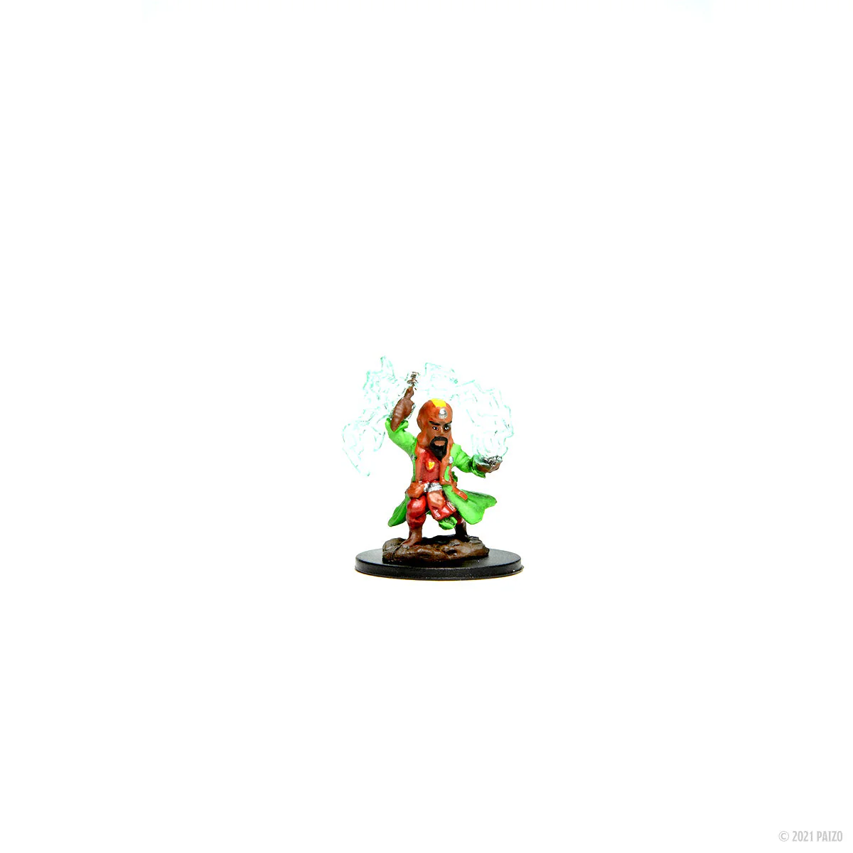 Pathfinder Battles: Premium Painted Figure - Gnome Sorcerer Male - Image 3