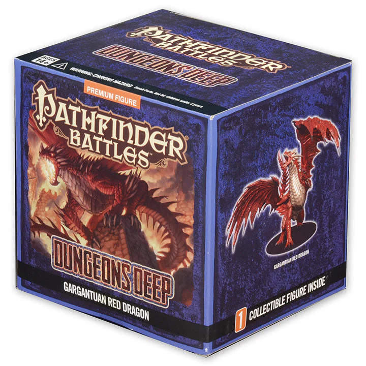 Pathfinder Battles: Dungeons Deep - Gargantuan Red Dragon - Image 2