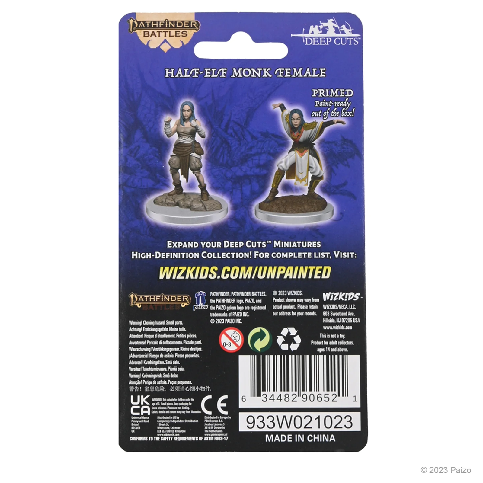 Pathfinder Deep Cuts: Half-Elf Monk Females - Image 2
