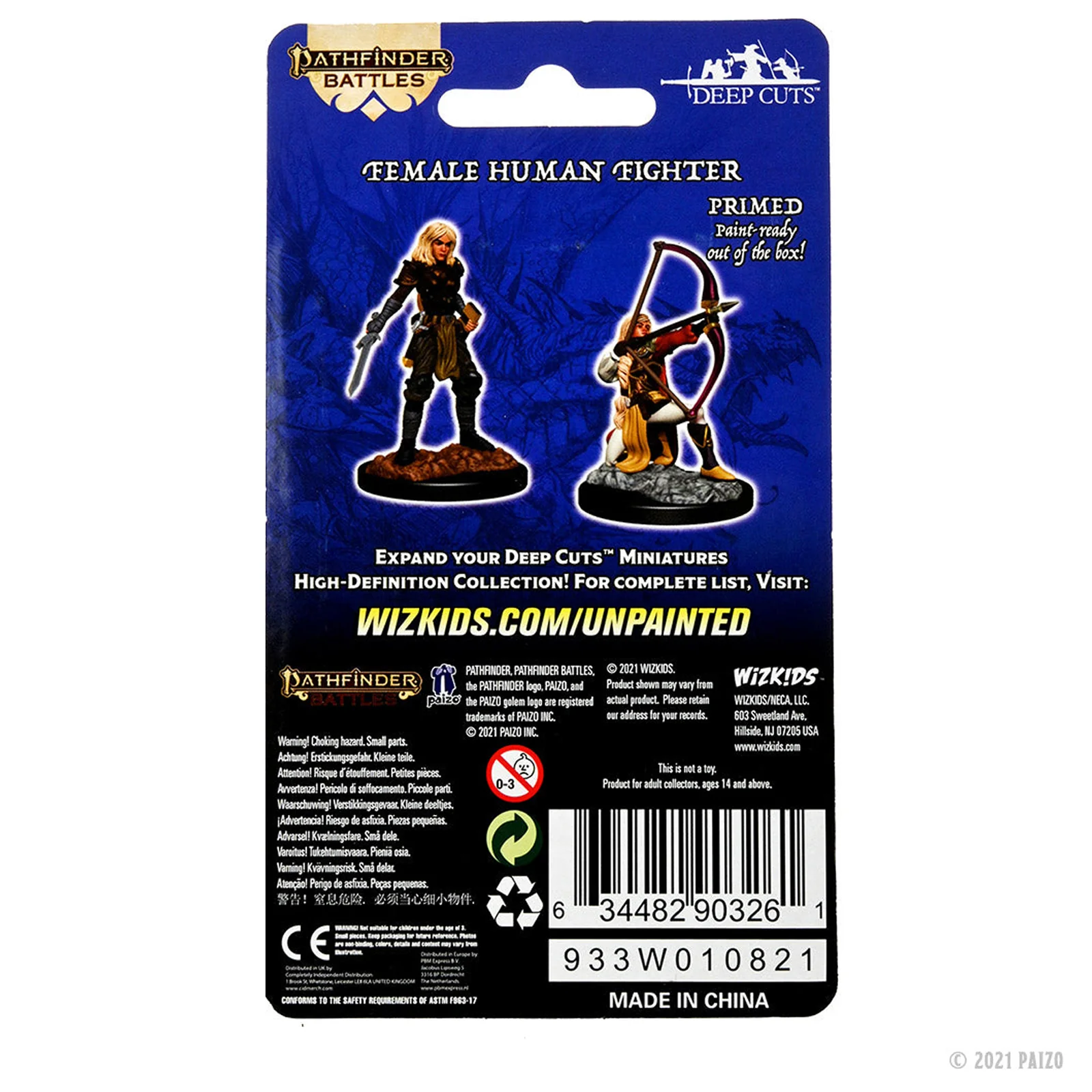 Pathfinder Deep Cuts: Human Fighter Female - Image 2
