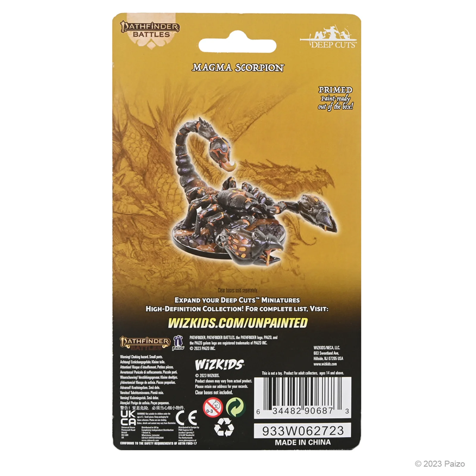 Pathfinder Deep Cuts Miniatures: Magma Scorpion - Image 2