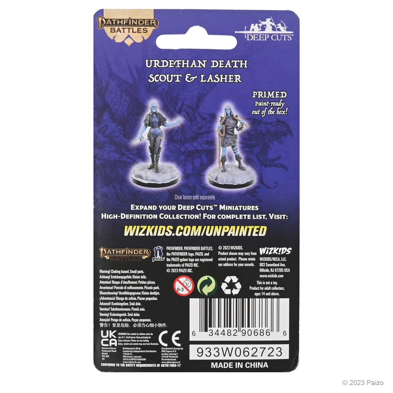 Pathfinder Deep Cuts Miniatures: Urdefhan Lasher & Death Scout - Image 2