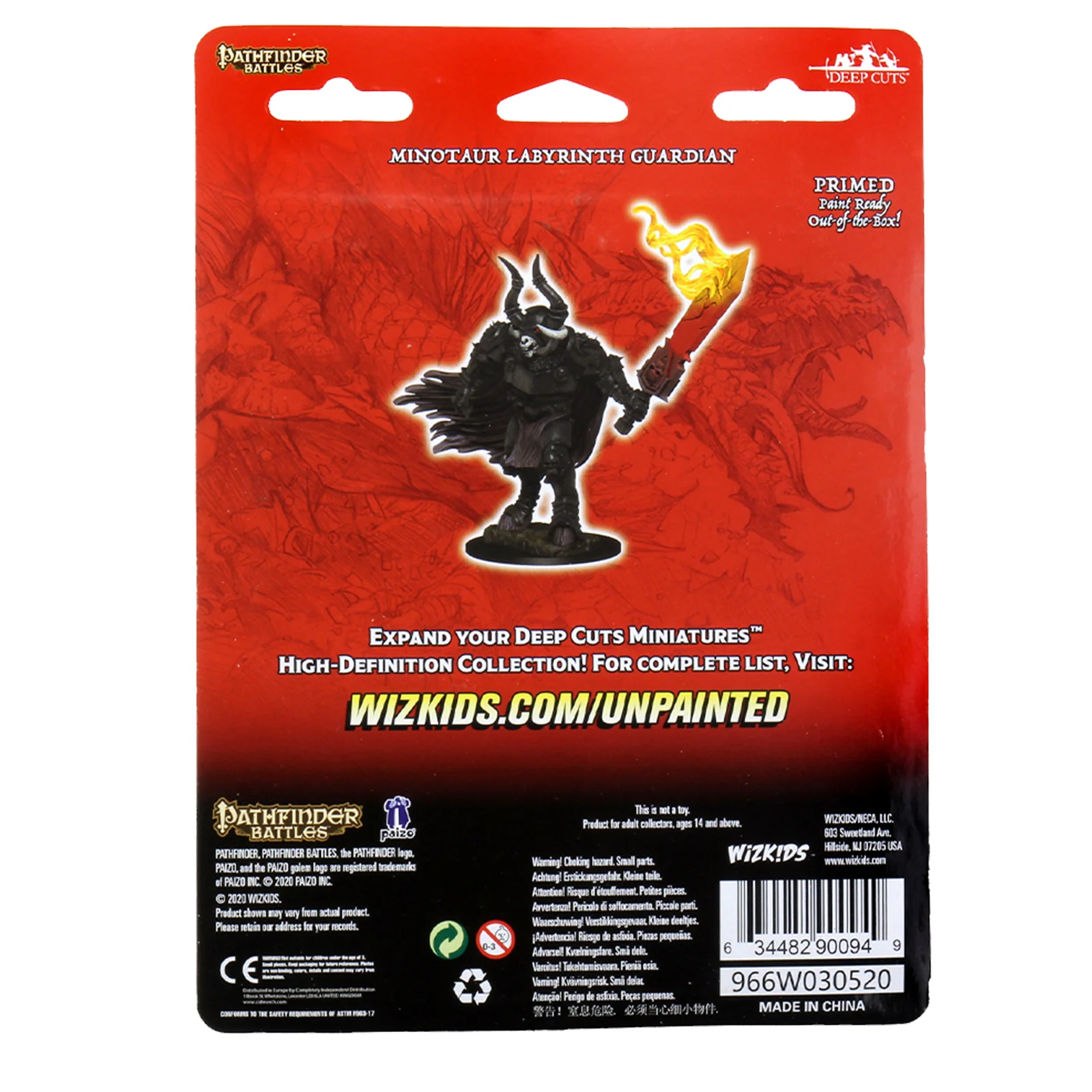 Pathfinder Deep Cuts - Minotaur Labyrinth Guardian - Image 2