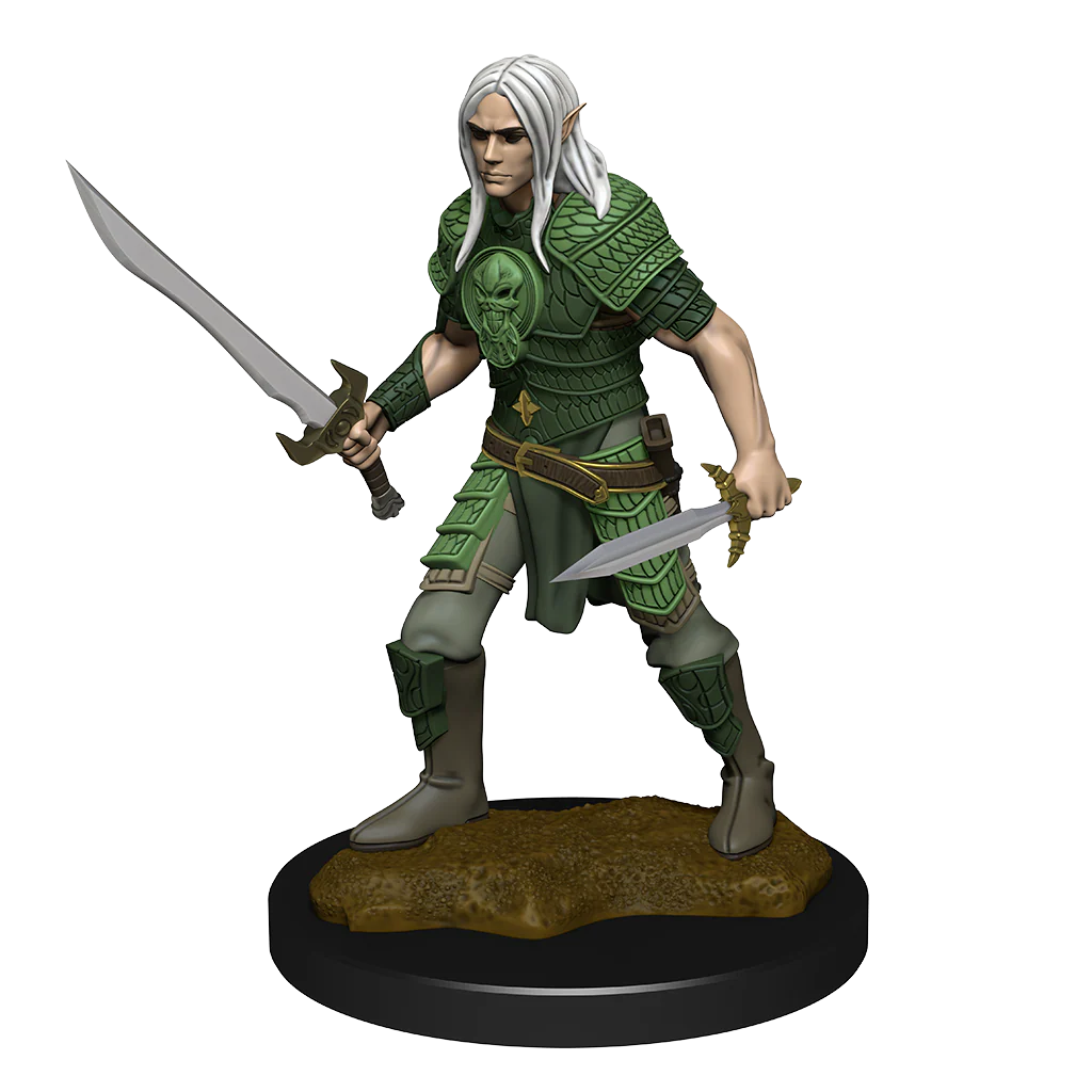 Pathfinder Deep Cuts Unpainted Miniatures: Elf Fighter Male - Image 2