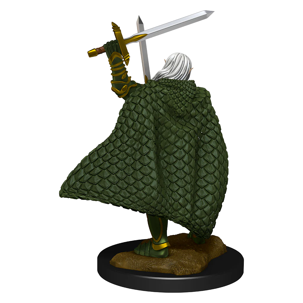 Pathfinder Deep Cuts Unpainted Miniatures: Elf Fighter Male - Image 4