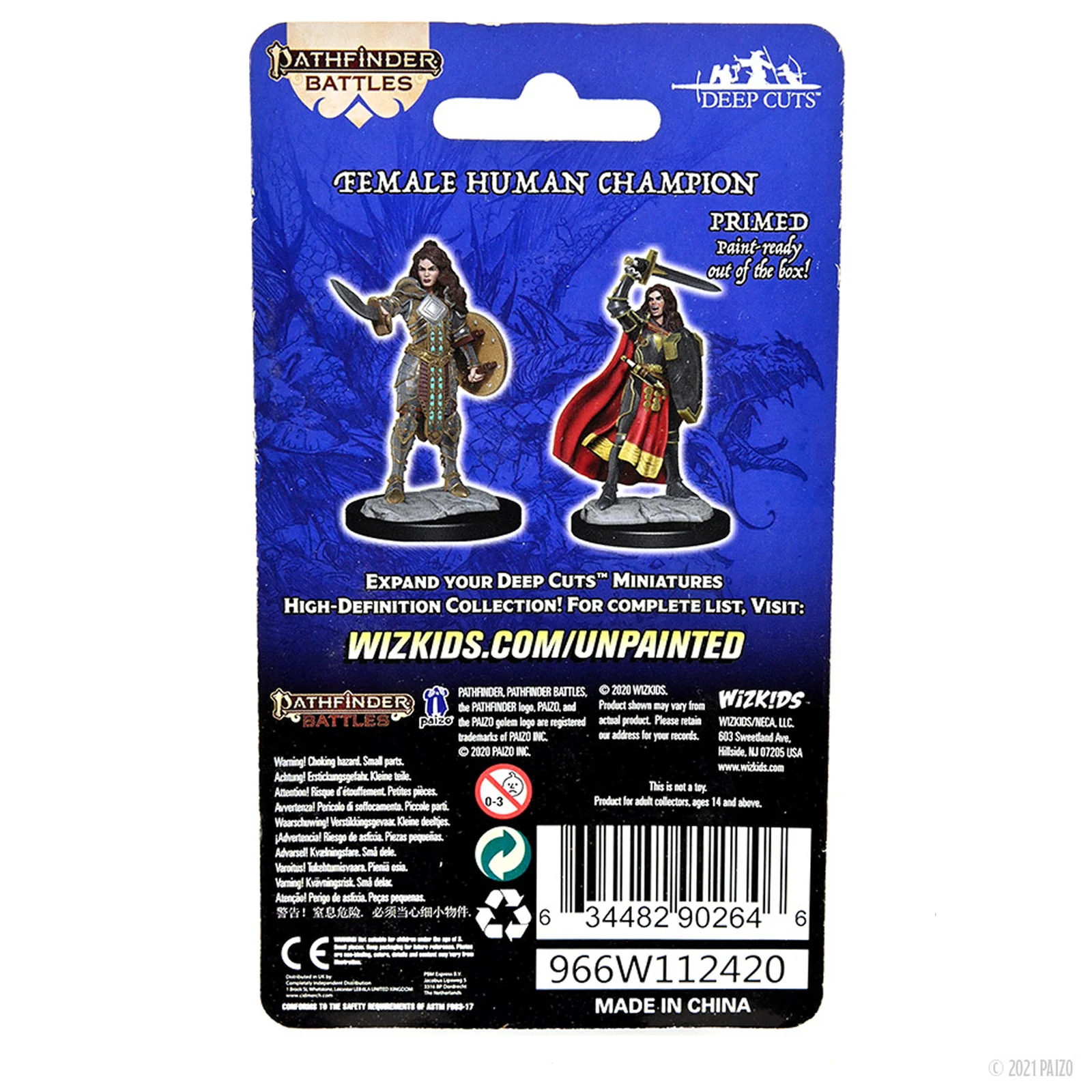 Pathfinder Deep Cuts: Human Champion Female - Image 2