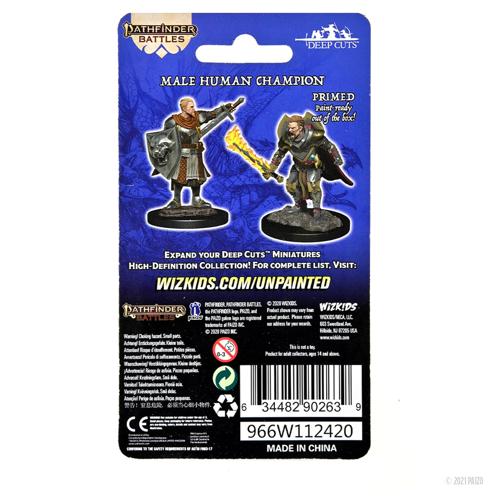 Pathfinder Deep Cuts: Human Champion Male - Image 2