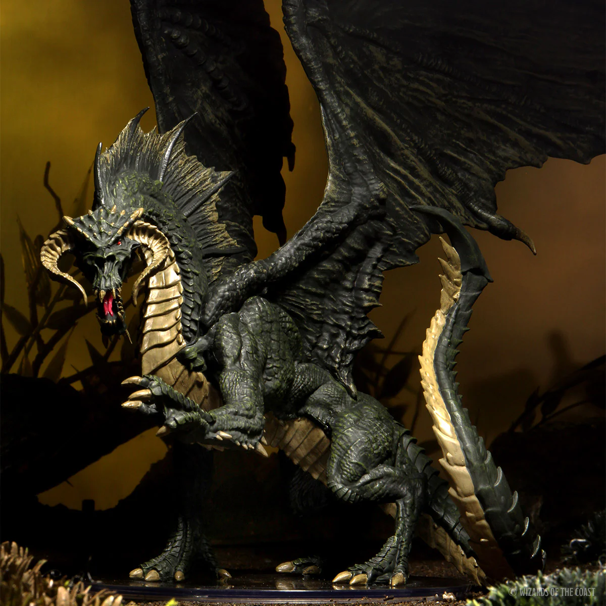 D&D Icons of the Realms: Adult Black Dragon Premium Figure - Image 12