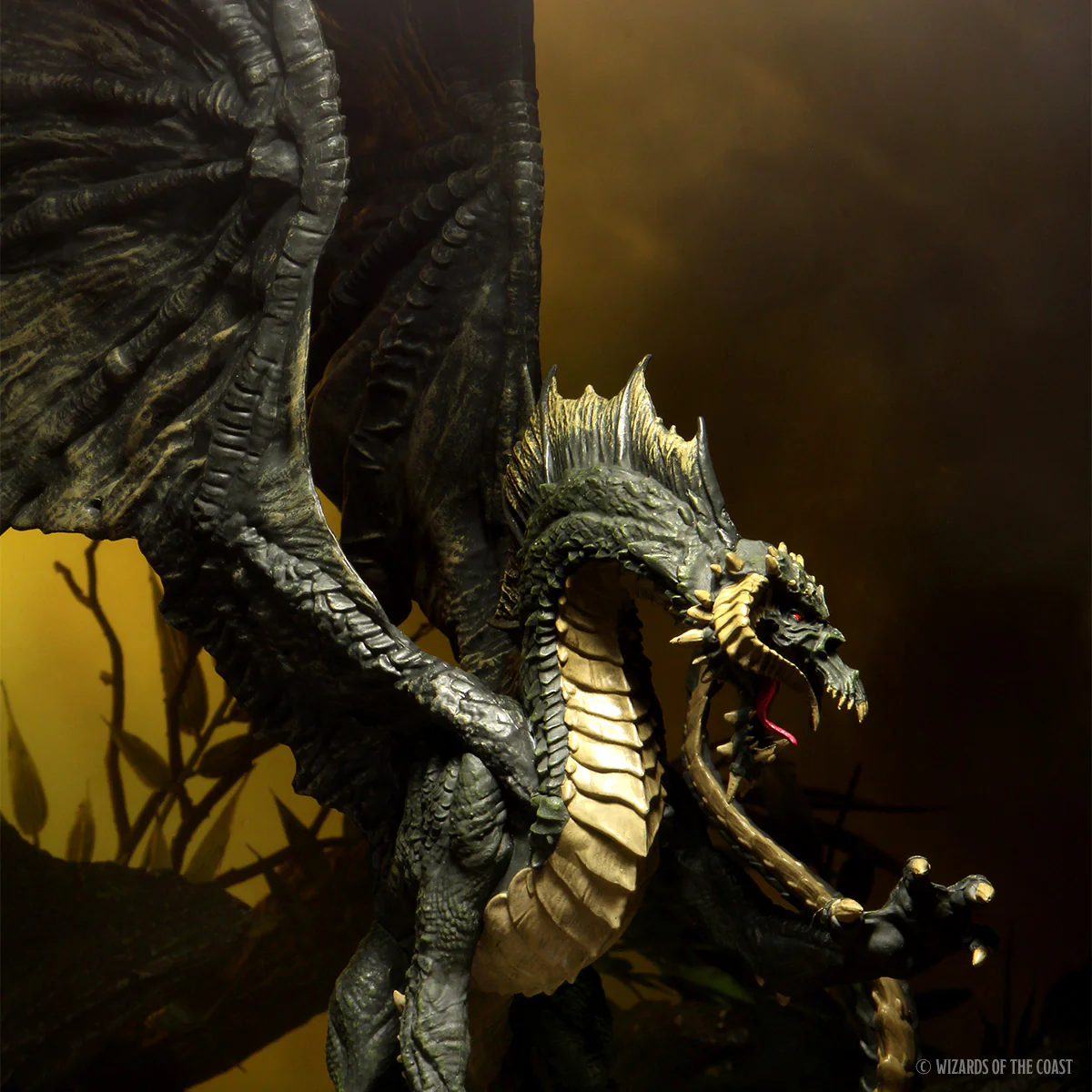 D&D Icons of the Realms: Adult Black Dragon Premium Figure - Image 13