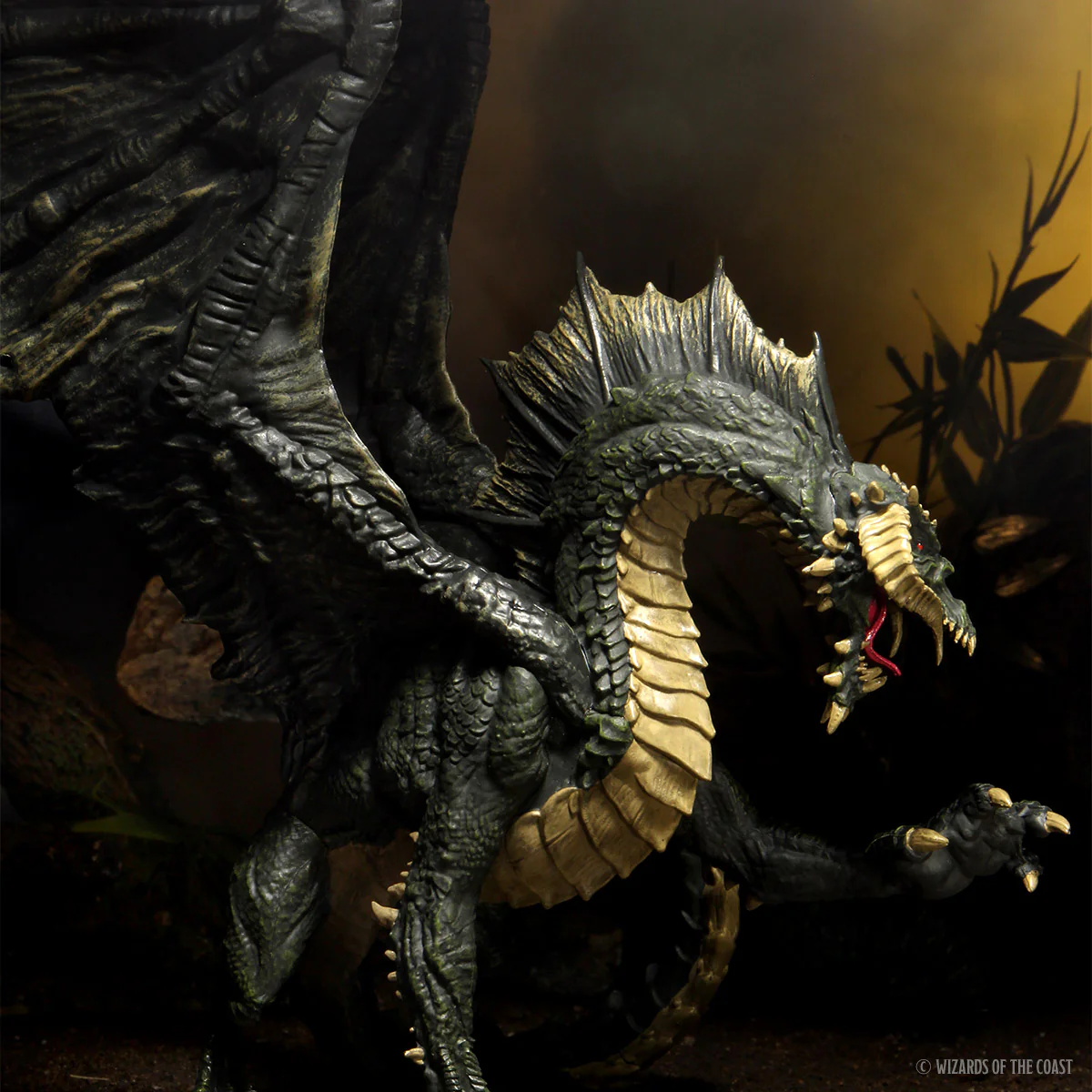 D&D Icons of the Realms: Adult Black Dragon Premium Figure - Image 15