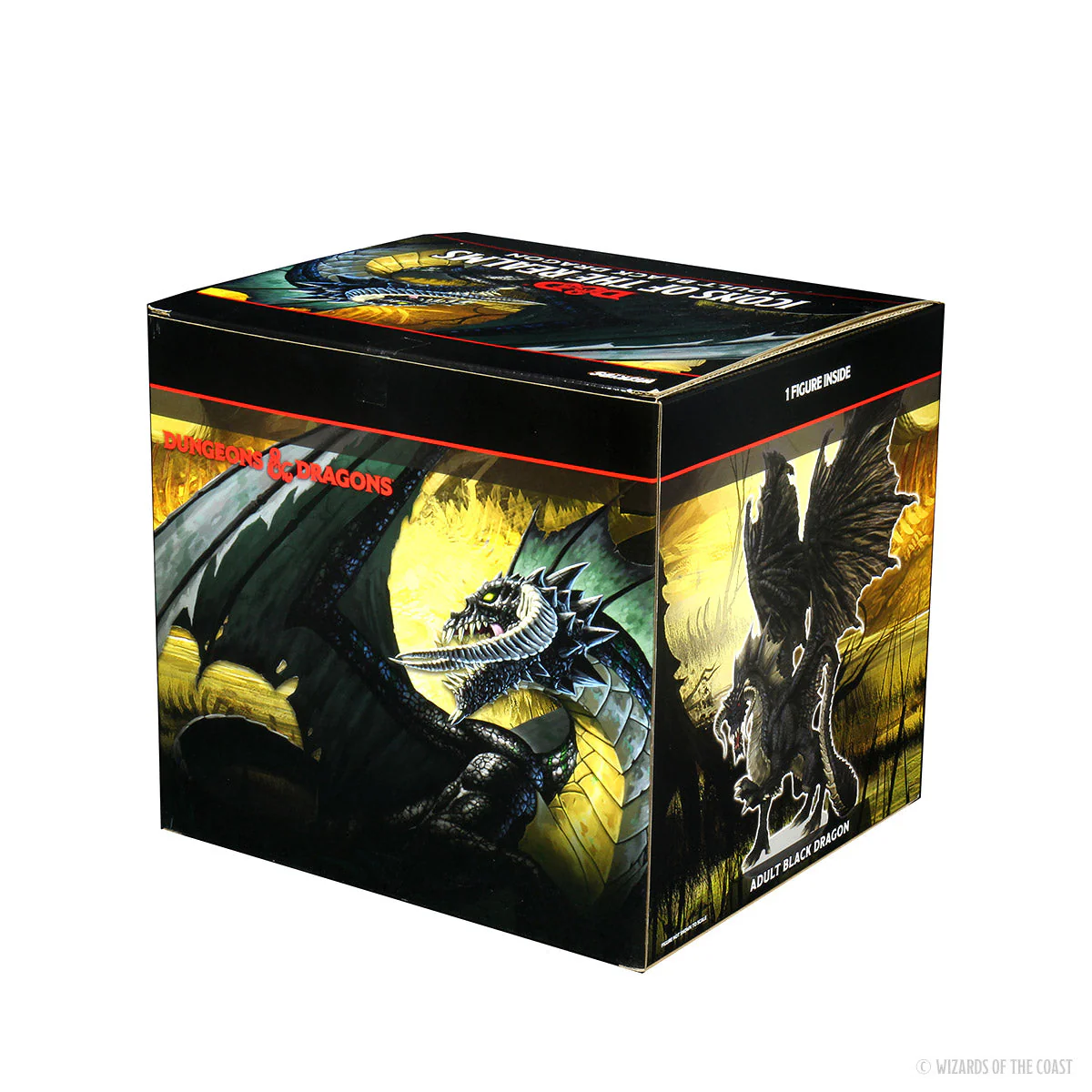 D&D Icons of the Realms: Adult Black Dragon Premium Figure - Image 3