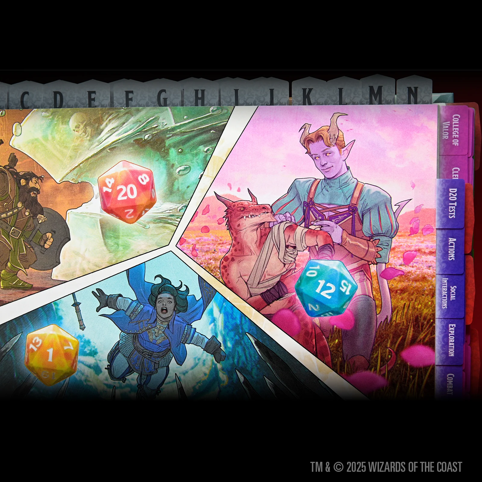 D&D Book Tabs: 2024 Player's Handbook - Image 5