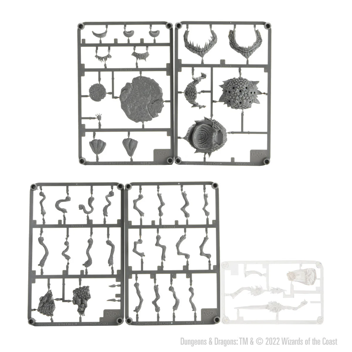 D&D Frameworks: Beholder - Unpainted and Unassembled - Image 3