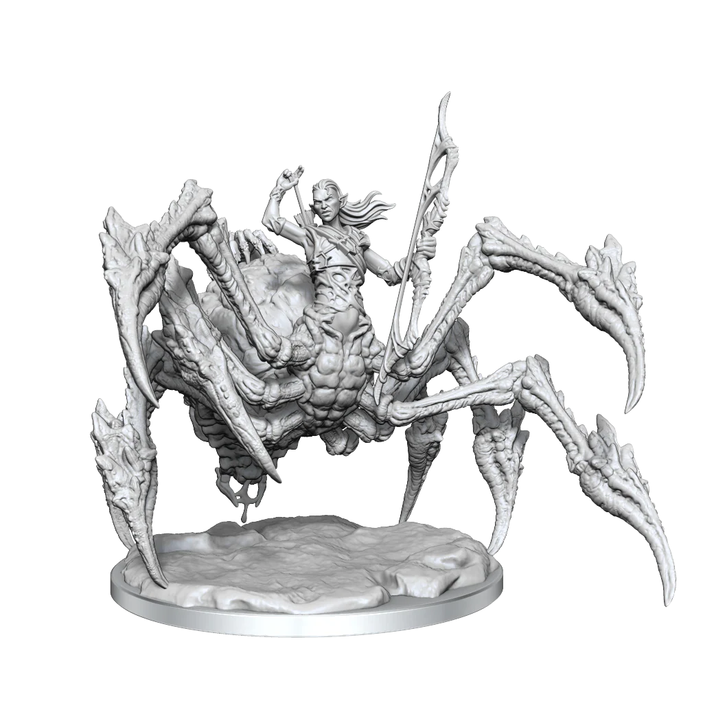 D&D Frameworks: Drider - Unpainted and Unassembled - Image 4