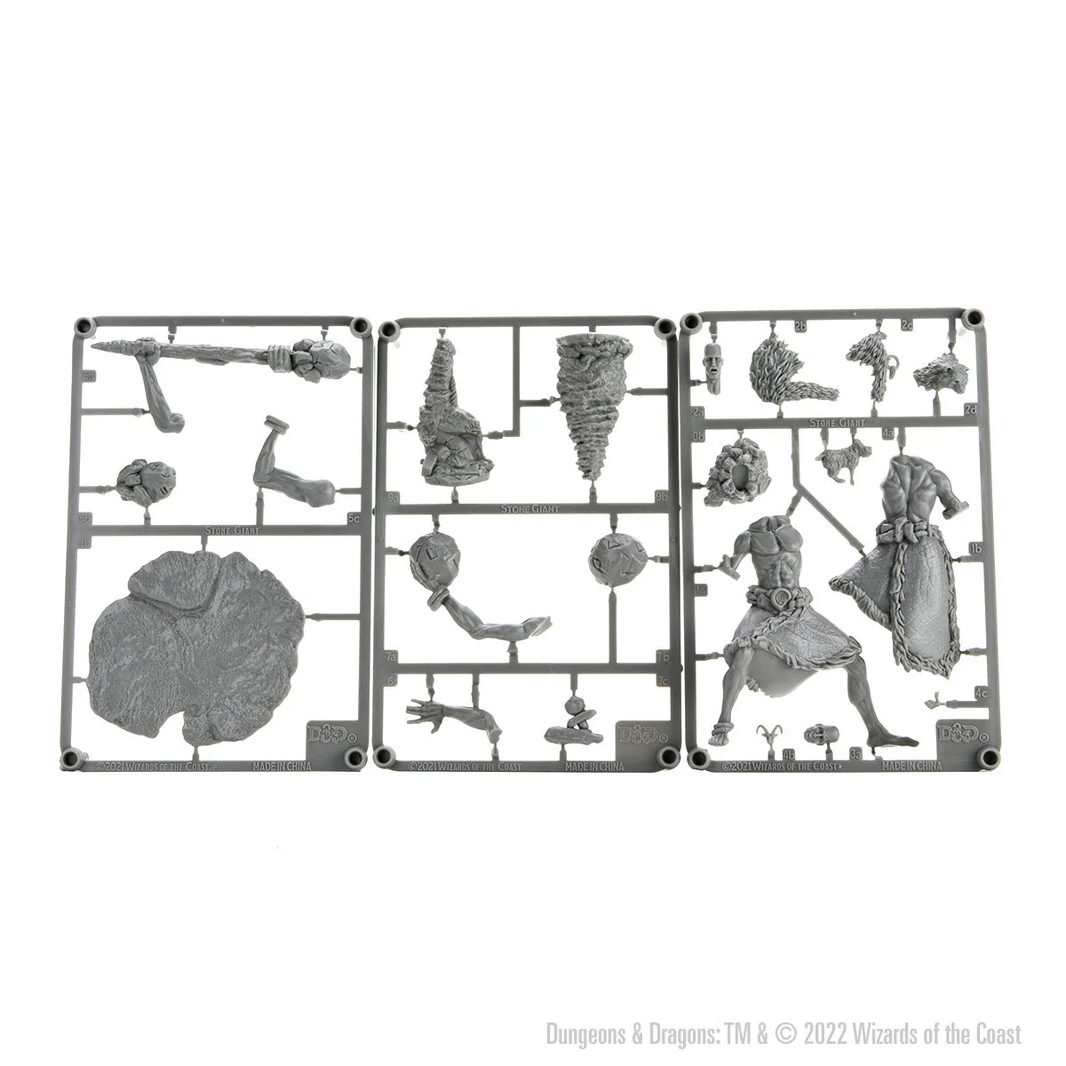 D&D Frameworks: Stone Giant - Unpainted and Unassembled - Image 3