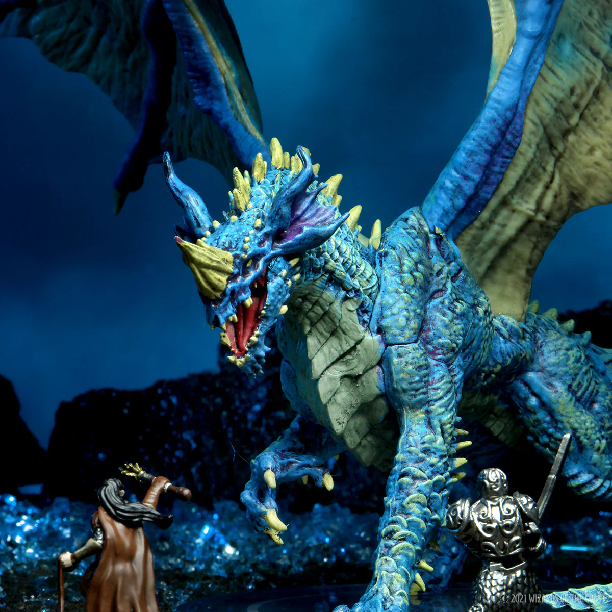 D&D Icons of the Realms: Adult Blue Dragon Premium Figure - Image 15