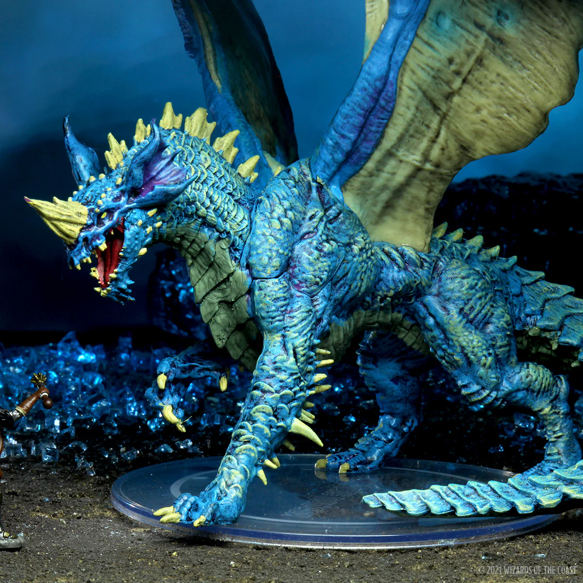 D&D Icons of the Realms: Adult Blue Dragon Premium Figure - Image 16