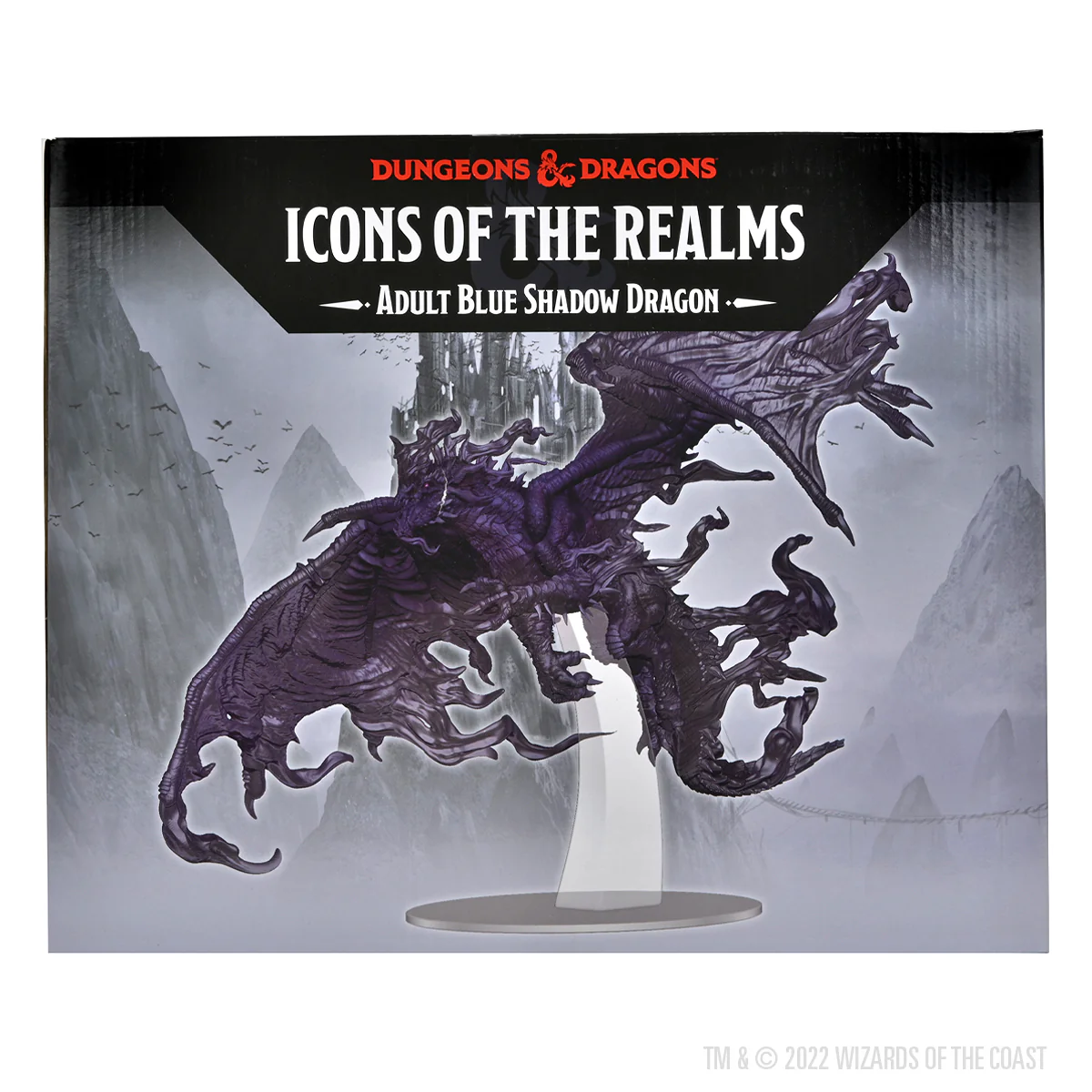 D&D Icons of the Realms: Adult Blue Shadow Dragon - Image 3