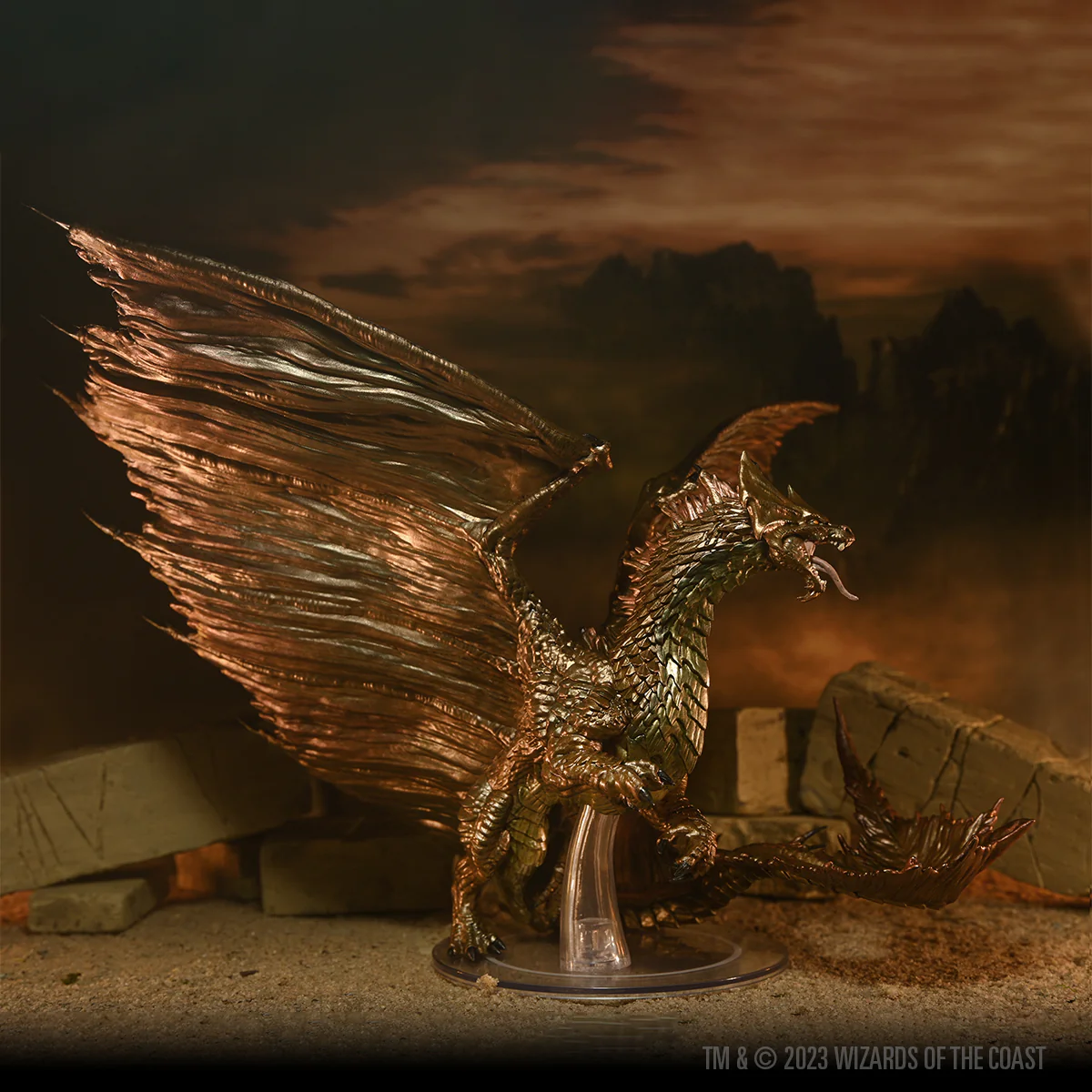 D&D Icons of the Realms: Adult Brass Dragon - Image 12