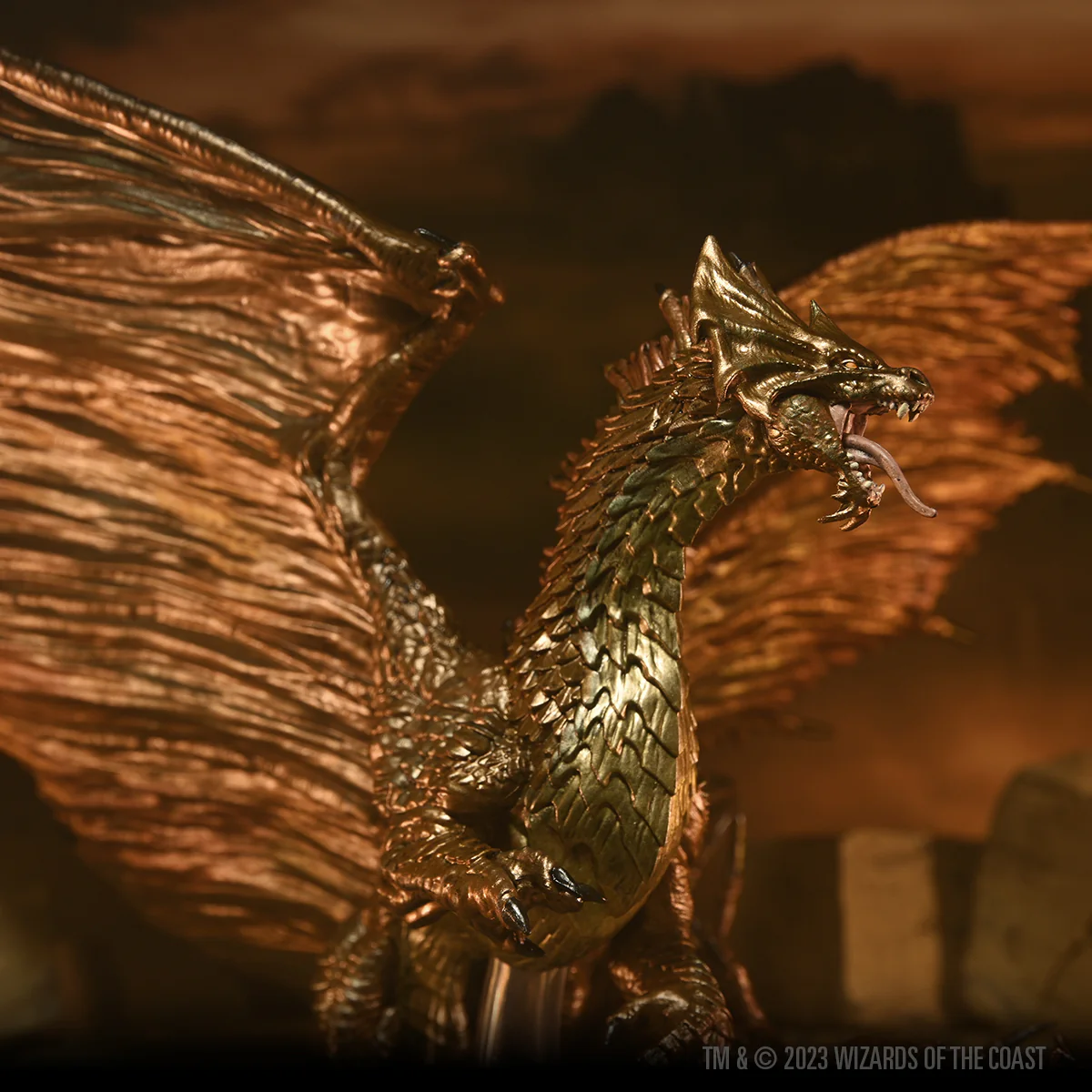D&D Icons of the Realms: Adult Brass Dragon - Image 13