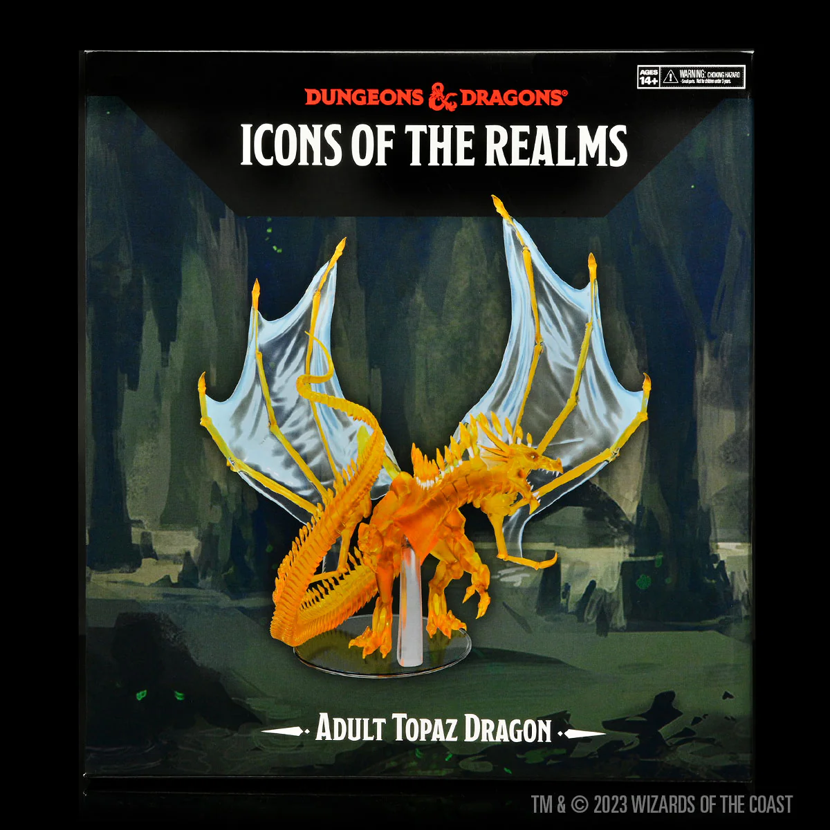 D&D Icons of the Realms: Adult Topaz Dragon - Image 2