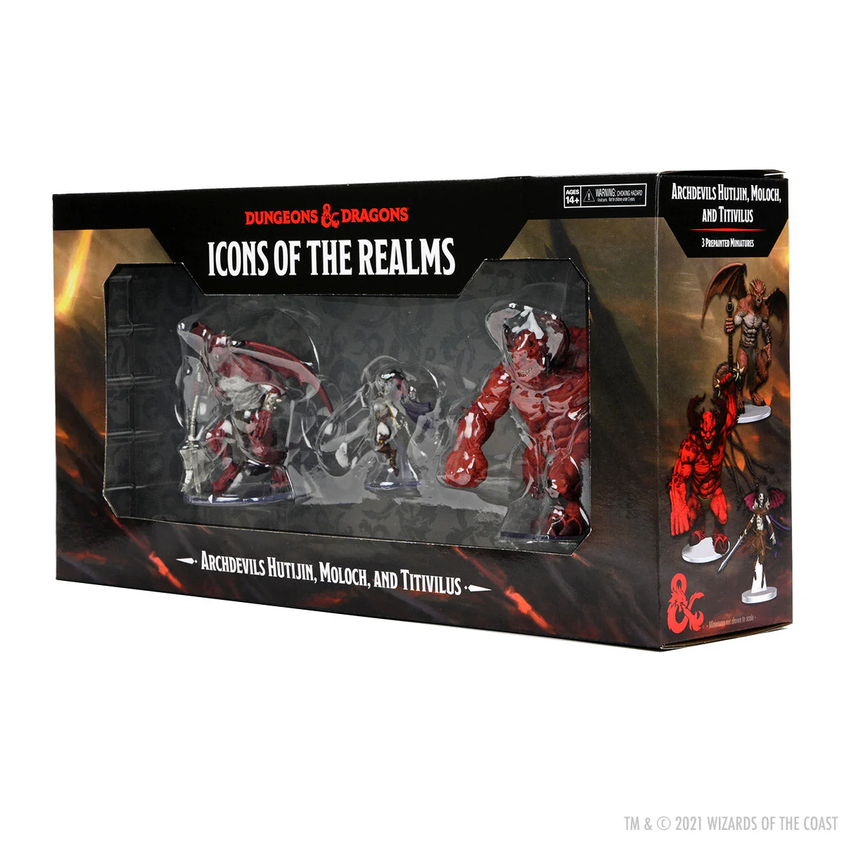 D&D Icons of the Realms: Archdevils - Hutijin, Moloch, Titivilus - Image 8