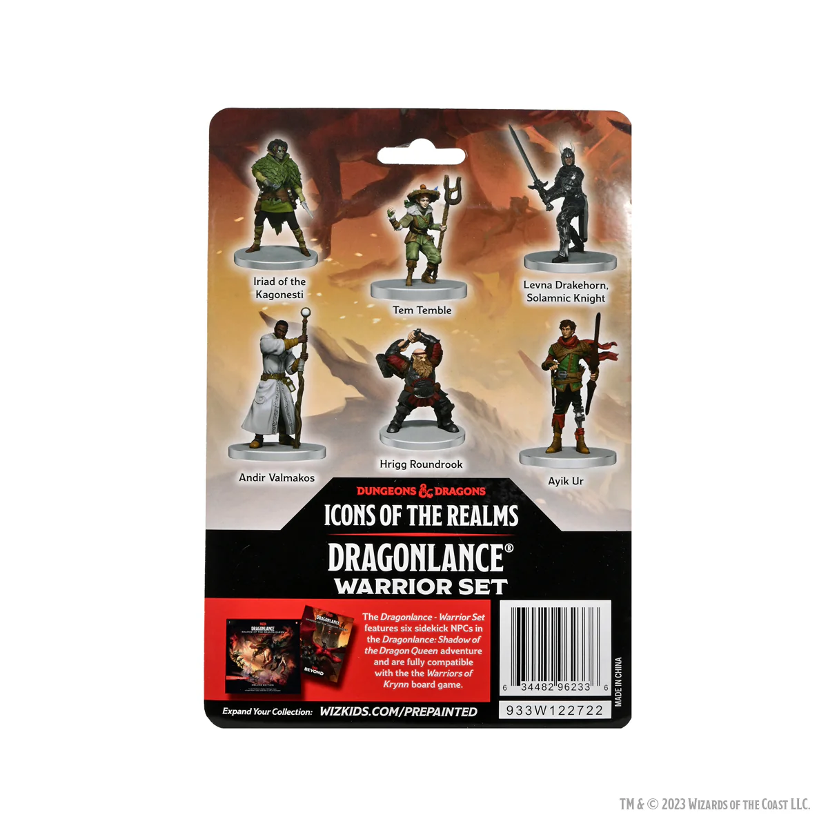 D&D Icons of the Realms: Dragonlance - Warrior Set - Image 2