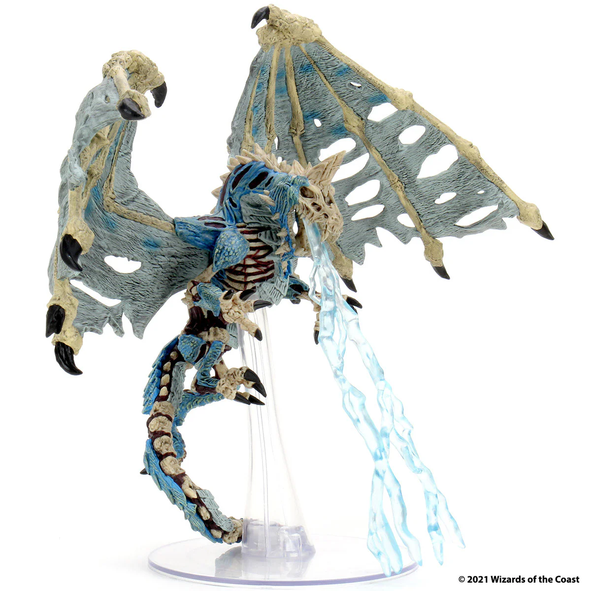 D&D Icons of the Realms Miniatures: Boneyard Premium Set - Blue Dracolich - Image 8