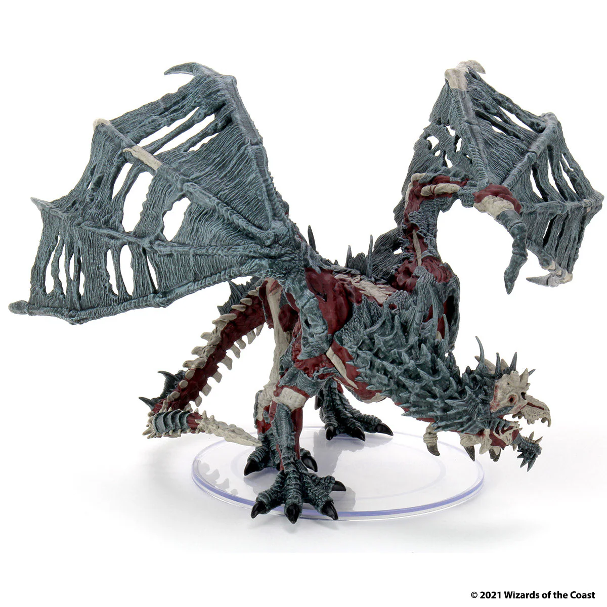 D&D Icons of the Realms Miniatures: Boneyard Premium Set - Green Dracolich - Image 4