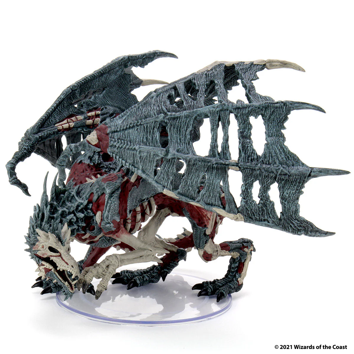 D&D Icons of the Realms Miniatures: Boneyard Premium Set - Green Dracolich - Image 5