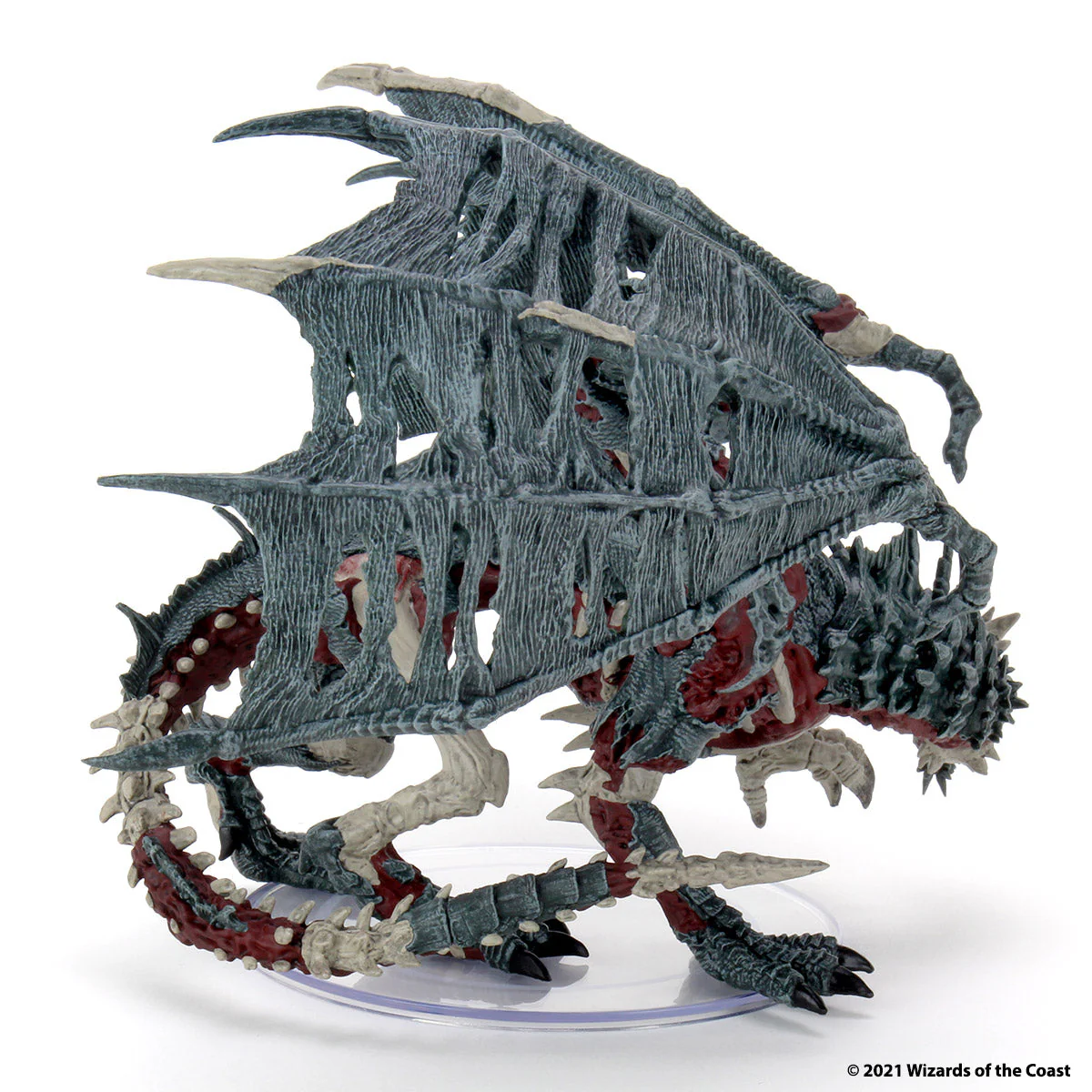 D&D Icons of the Realms Miniatures: Boneyard Premium Set - Green Dracolich - Image 6