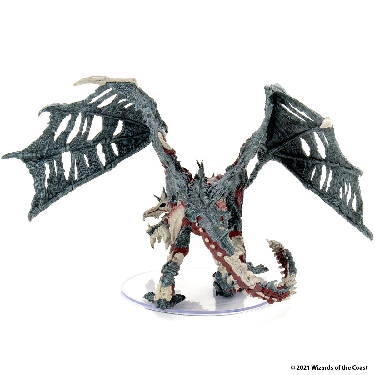 D&D Icons of the Realms Miniatures: Boneyard Premium Set - Green Dracolich - Image 7