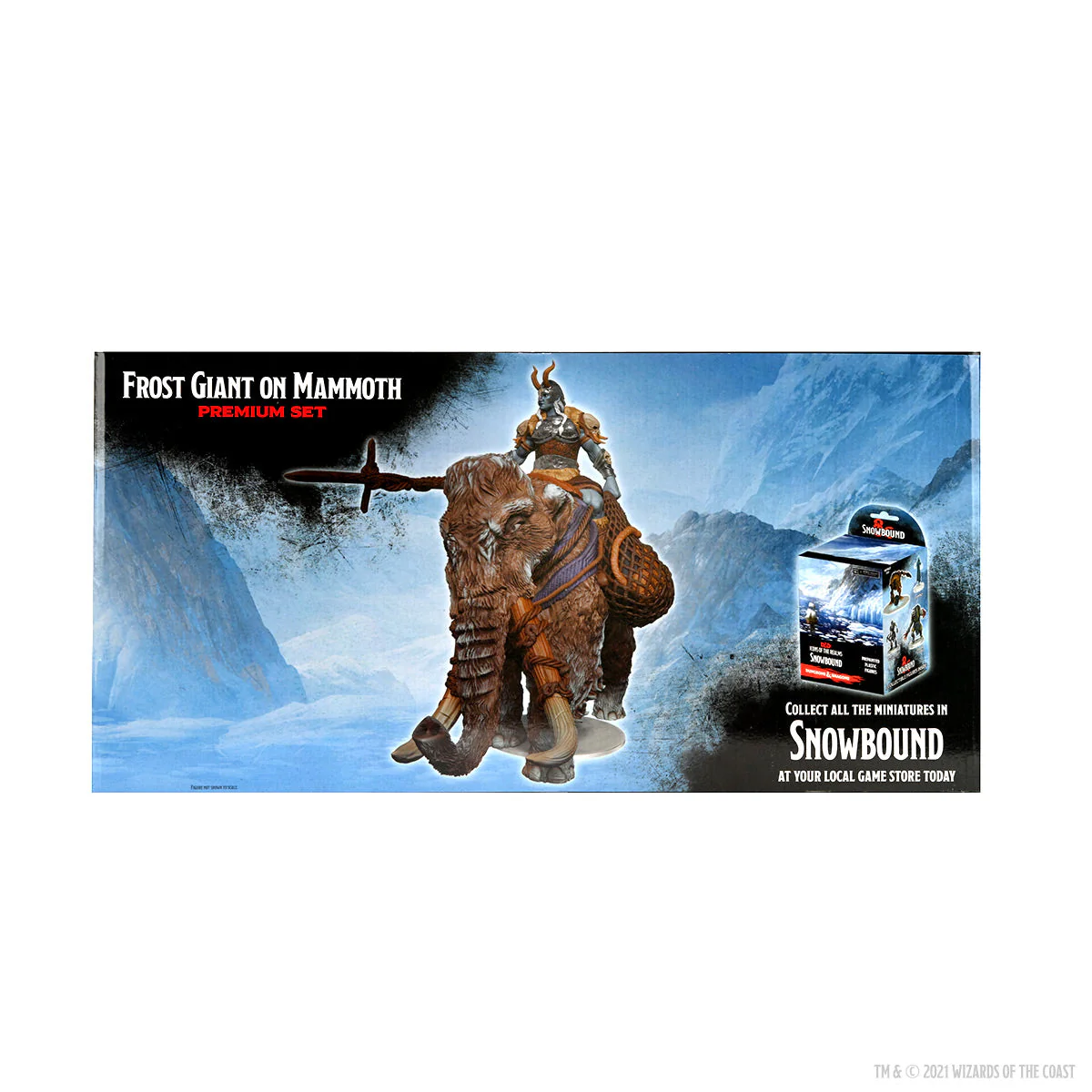 D&D Icons of the Realms Miniatures: Snowbound Frost Giant and Mammoth Premium Set - Image 2