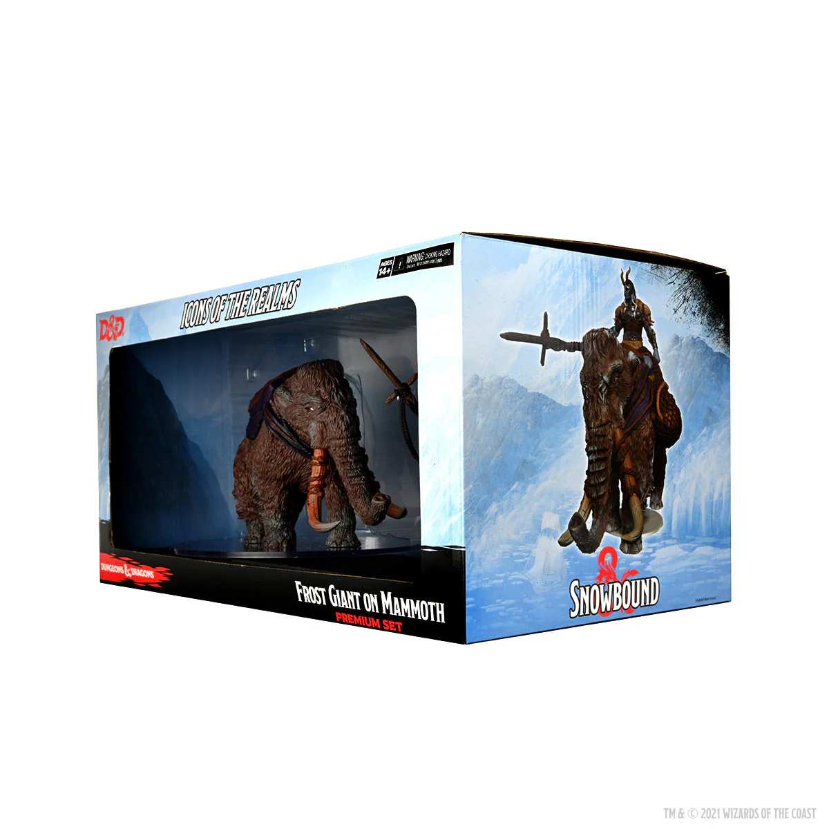 D&D Icons of the Realms Miniatures: Snowbound Frost Giant and Mammoth Premium Set - Image 3