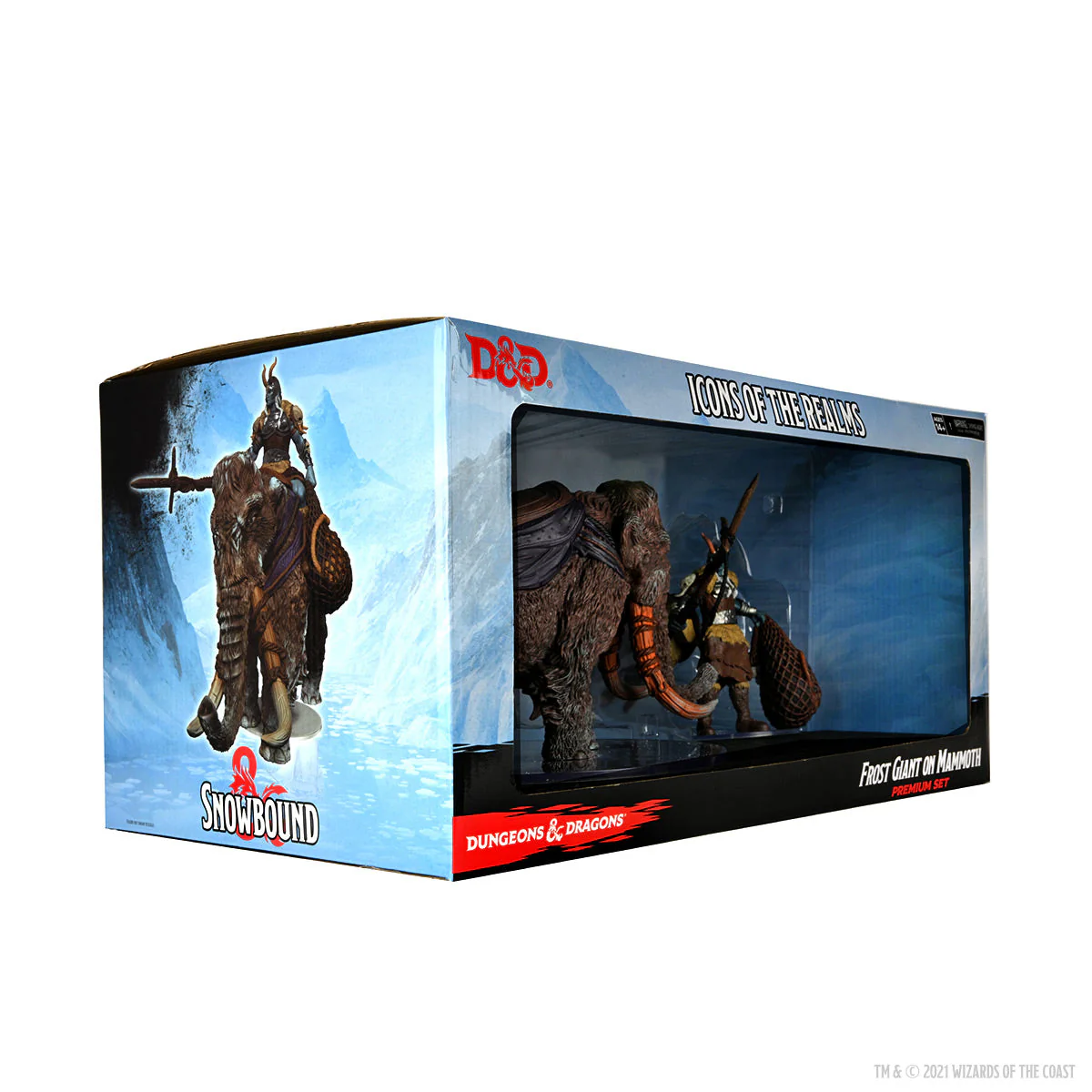 D&D Icons of the Realms Miniatures: Snowbound Frost Giant and Mammoth Premium Set - Image 4