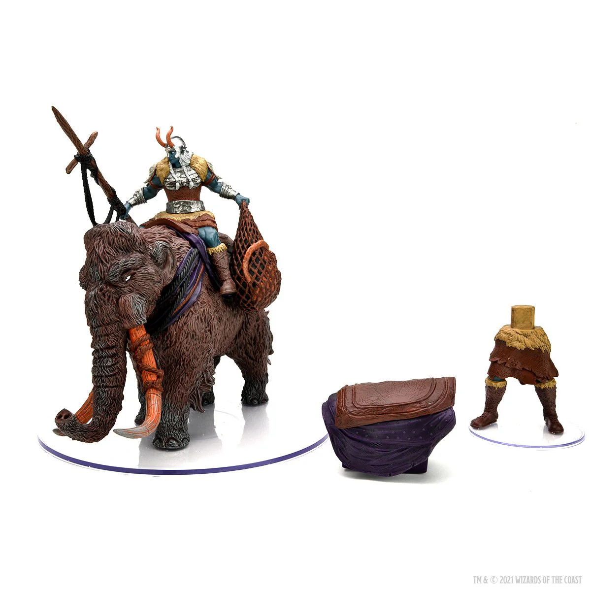 D&D Icons of the Realms Miniatures: Snowbound Frost Giant and Mammoth Premium Set - Image 9