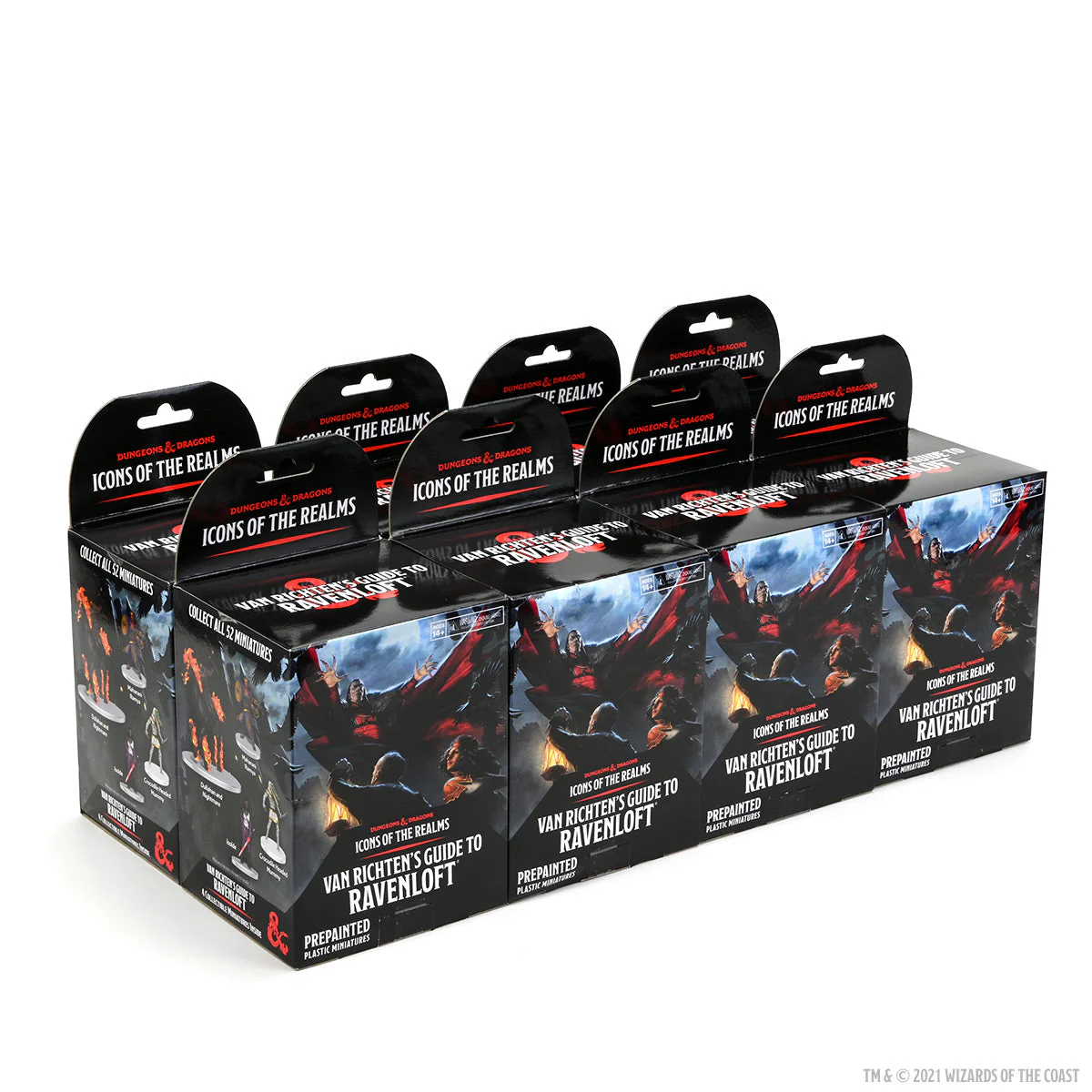 D&D Icons of the Realms: Van Richten's Guide to Ravenloft 8 Ct. Booster Brick - Image 3