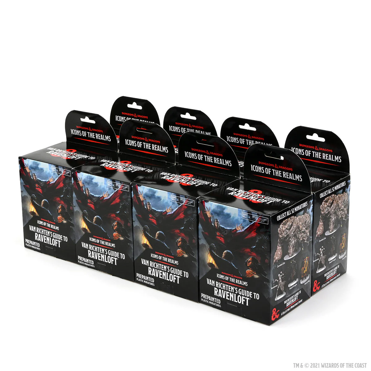 D&D Icons of the Realms: Van Richten's Guide to Ravenloft 8 Ct. Booster Brick - Image 4