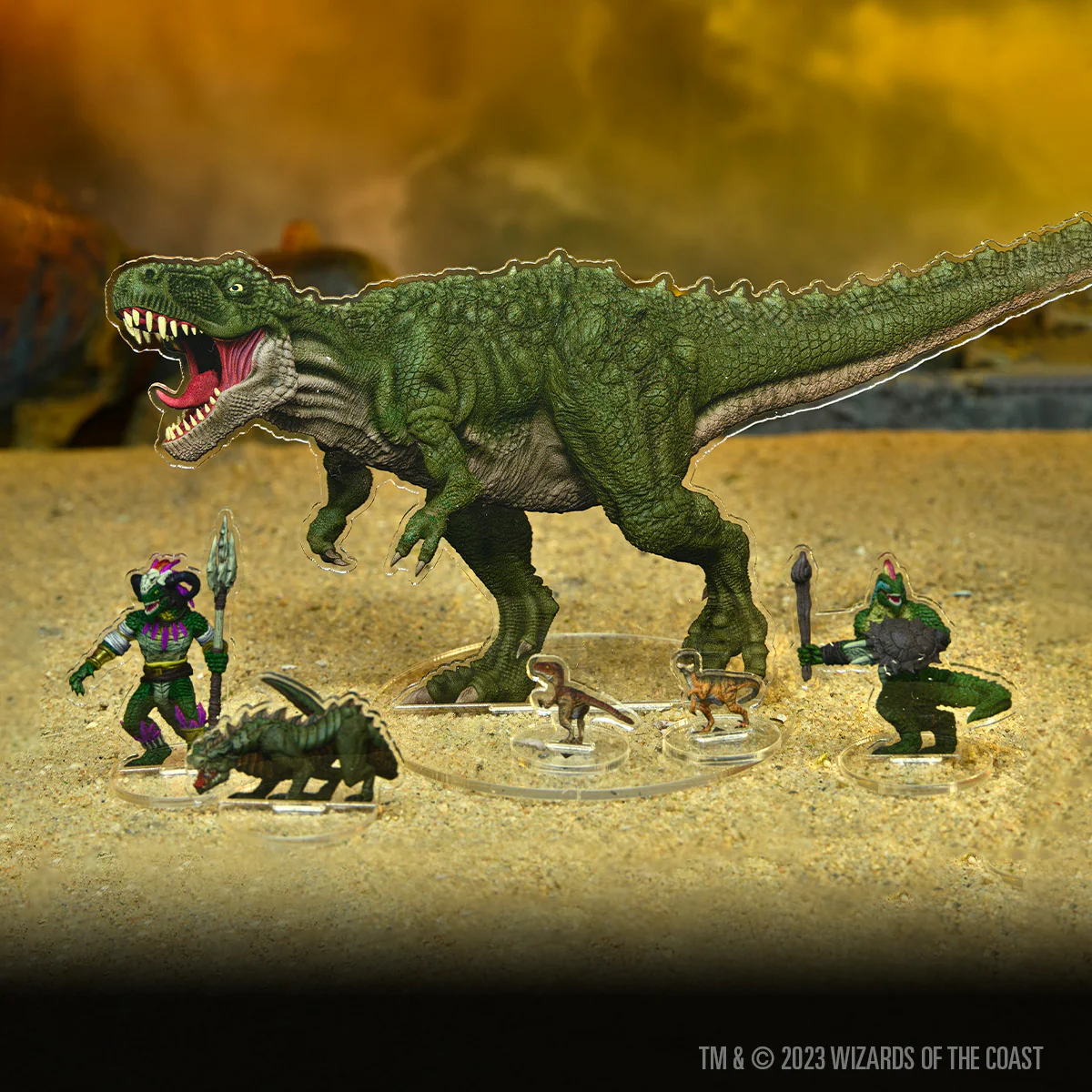 D&D Idols of the Realms: Scales & Tails - Reptile Den - 2D Set - Image 11