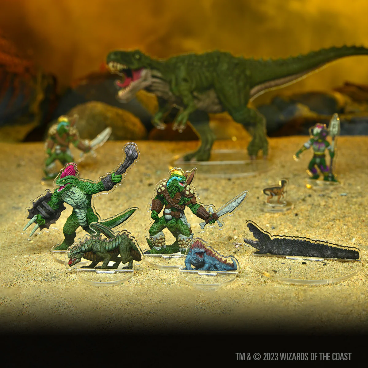 D&D Idols of the Realms: Scales & Tails - Reptile Den - 2D Set - Image 12
