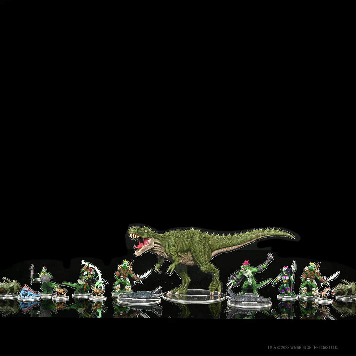 D&D Idols of the Realms: Scales & Tails - Reptile Den - 2D Set - Image 3