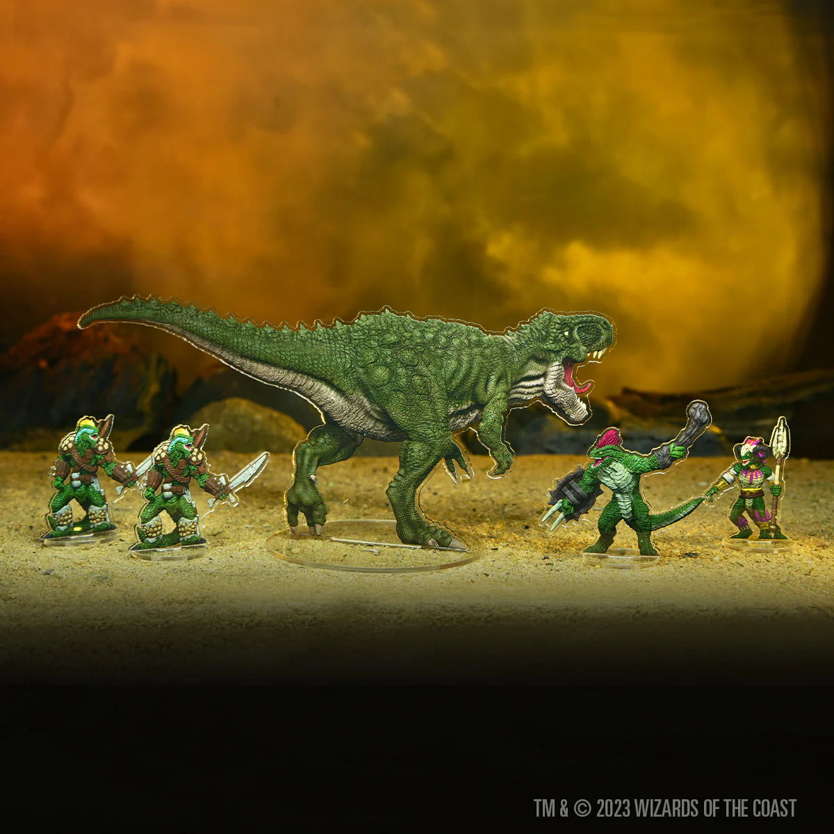 D&D Idols of the Realms: Scales & Tails - Reptile Den - 2D Set - Image 9