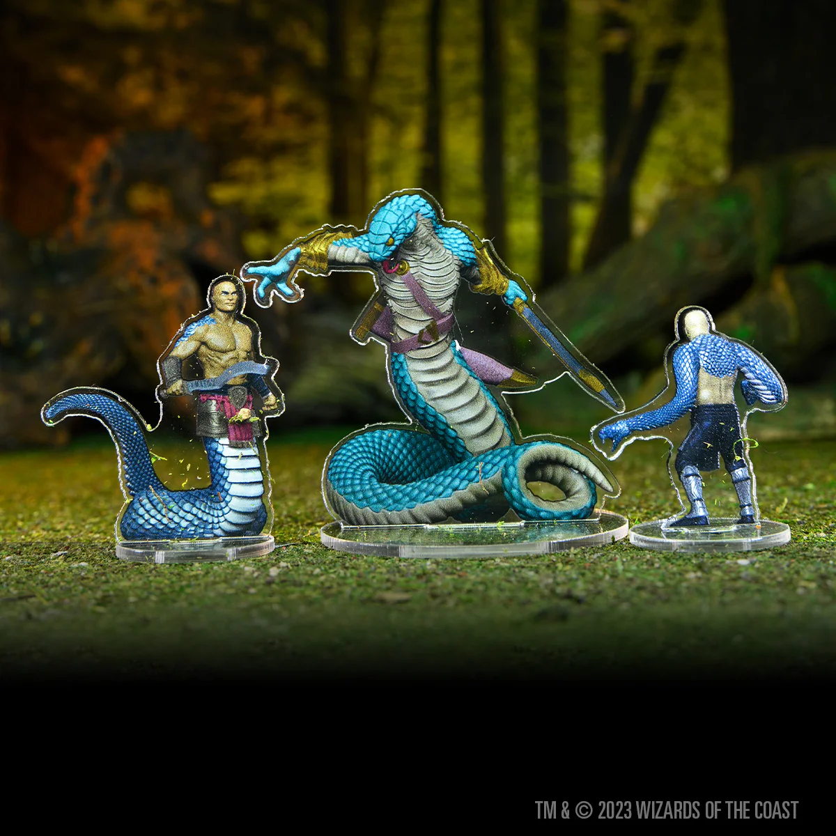 D&D Idols of the Realms: Scales & Tails - Snake Den - 2D Set - Image 8