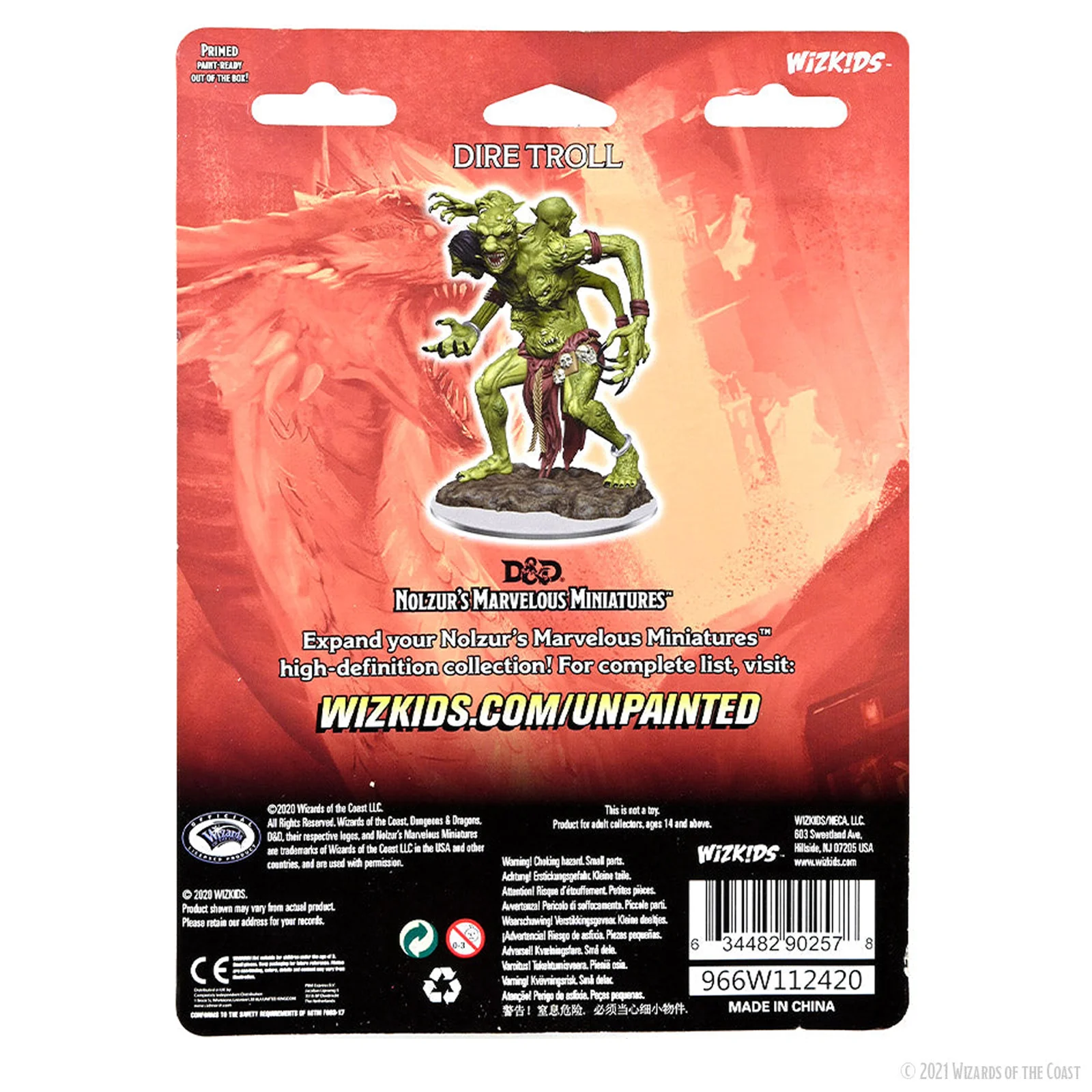 D&D Nolzur's Marvelous Miniatures: Dire Troll - Image 2