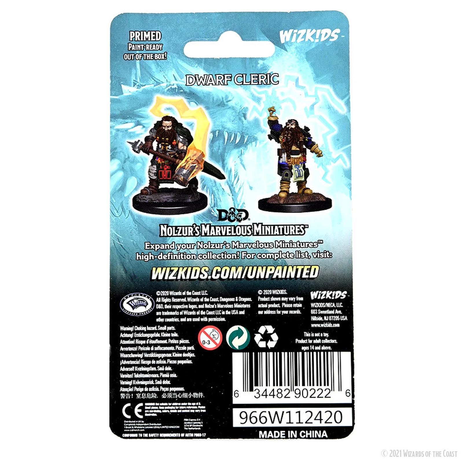 D&D Nolzur's Marvelous Miniatures: Dwarf Cleric Male - Image 2