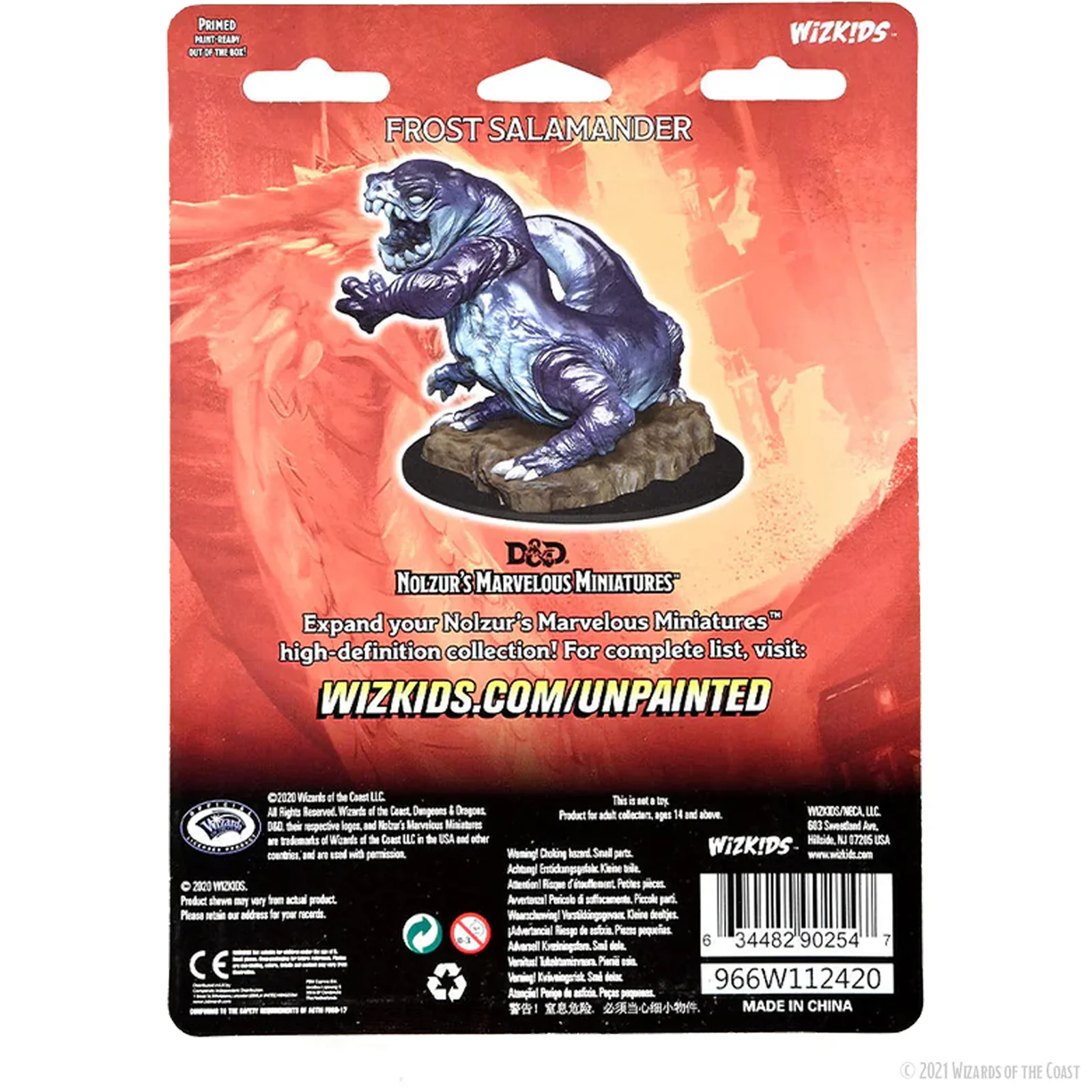 D&D Nolzur's Marvelous Miniatures: Frost Salamander - Image 2