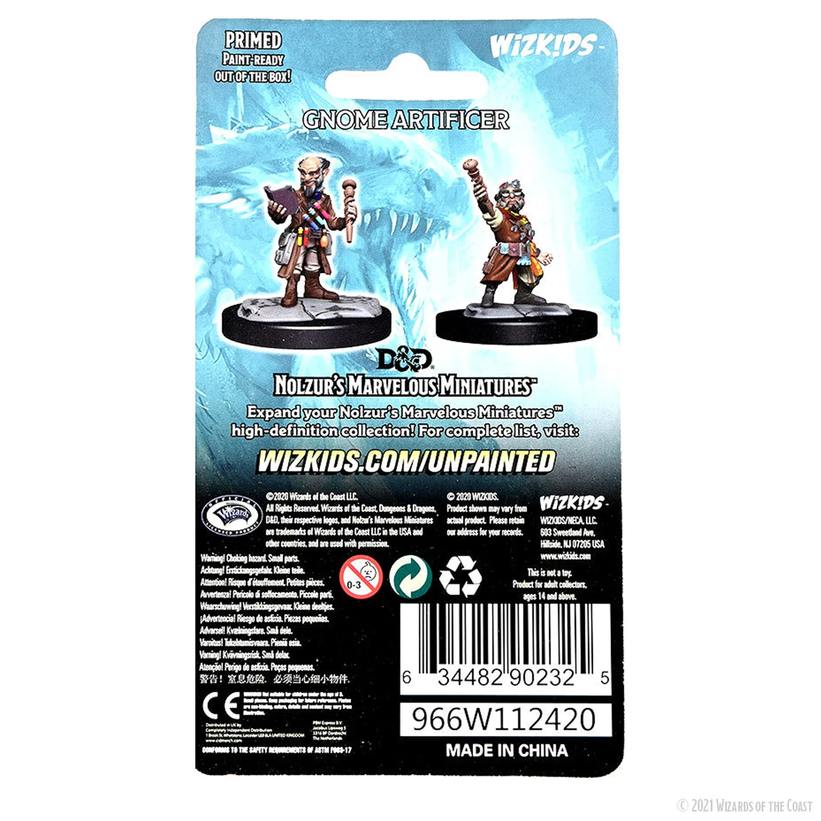 D&D Nolzur's Marvelous Miniatures: Gnome Artificer Male - Image 2