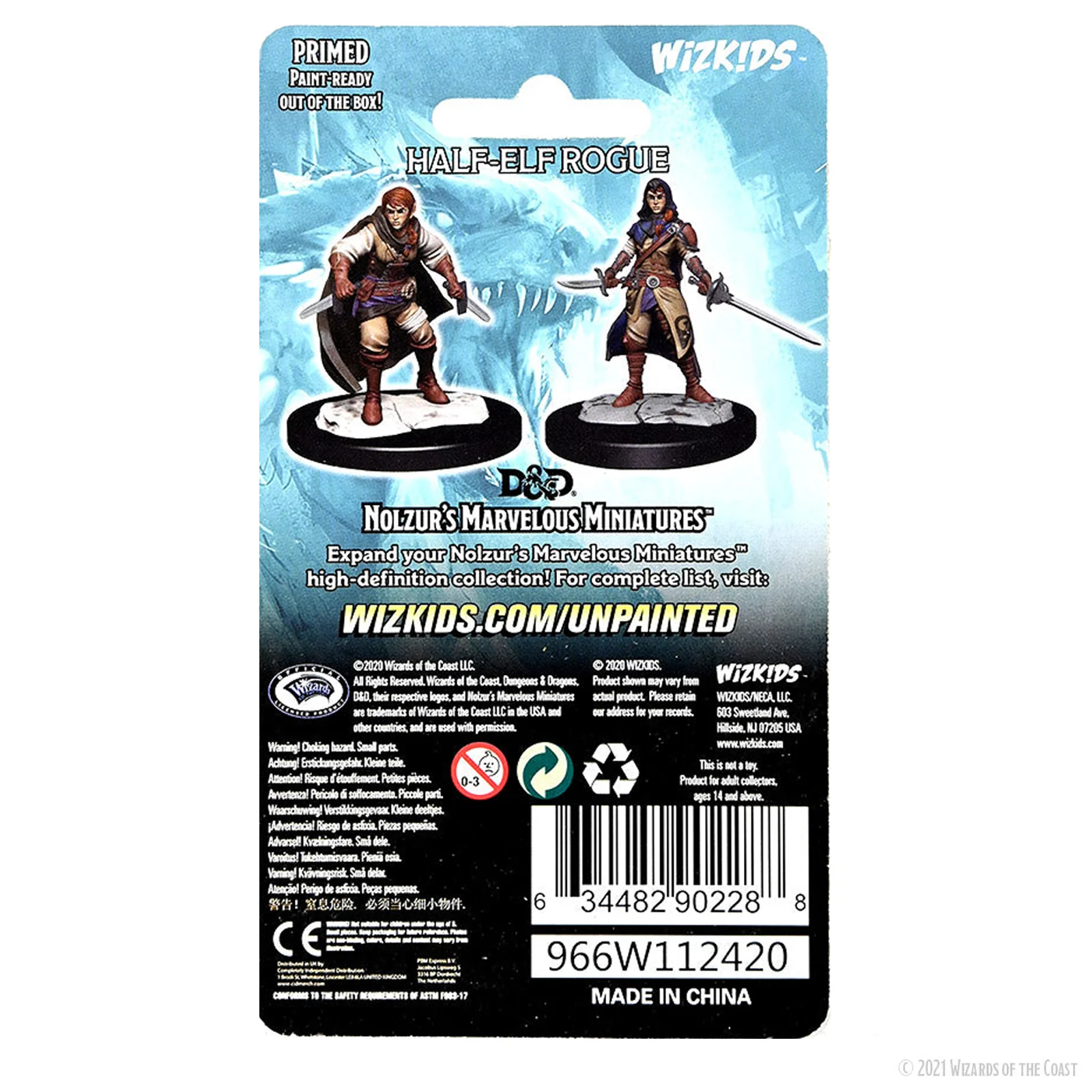 D&D Nolzur's Marvelous Miniatures: Half-Elf Rogue Female - Image 2