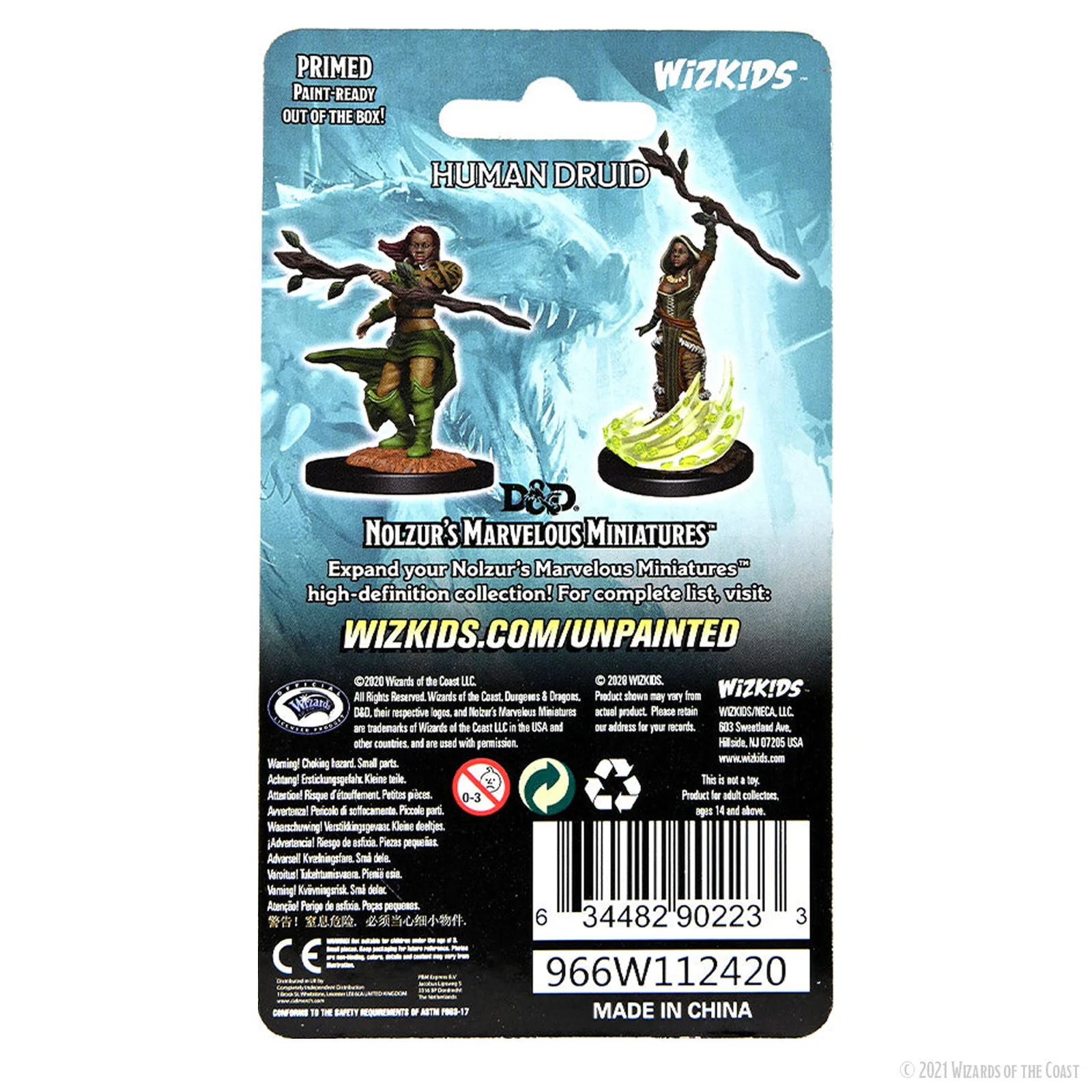 D&D Nolzur's Marvelous Miniatures: Human Druid Female - Image 2